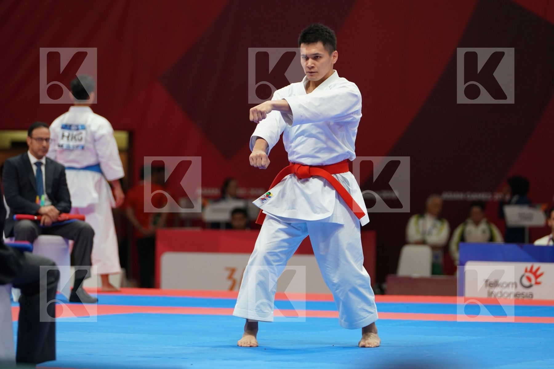 YITA WANG (CHINESE TAIPEI) in Senior Male Kata - Qualification