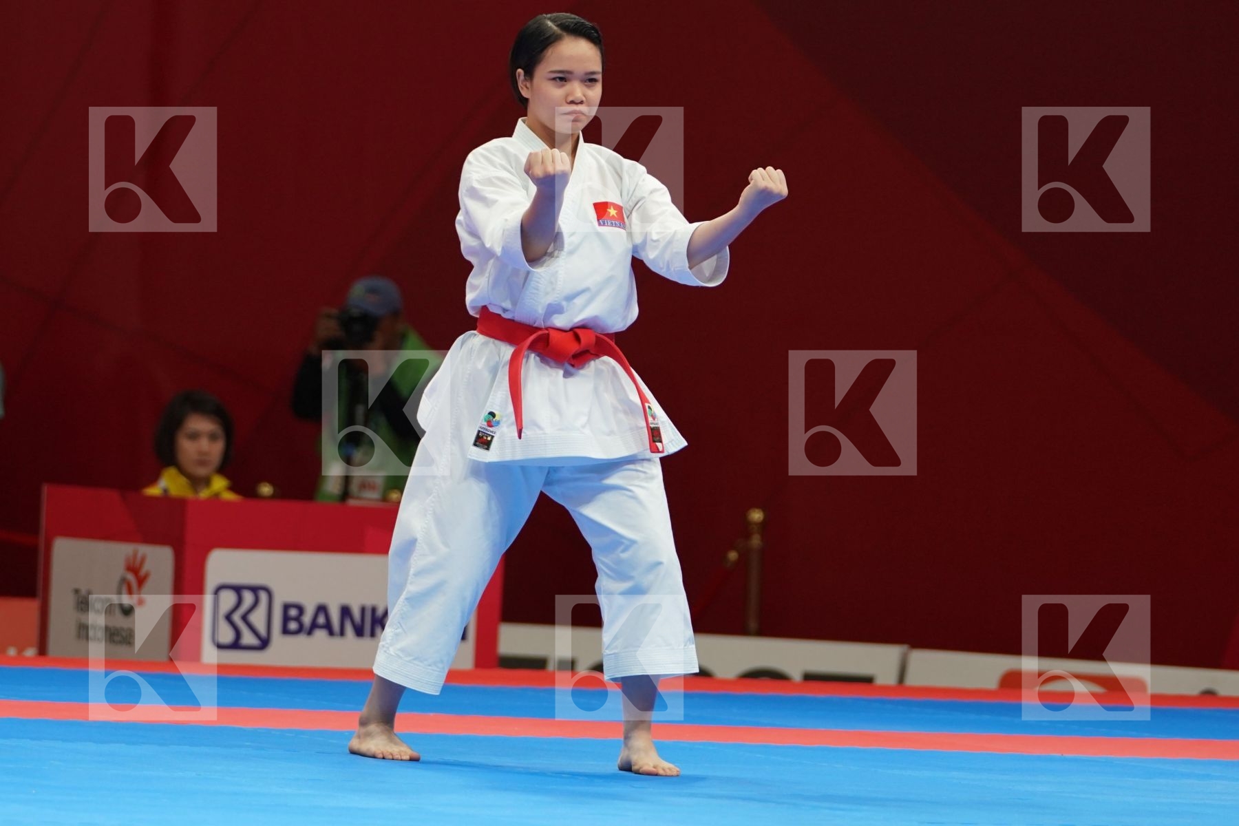 THI PHUONG NGUYEN (VIETNAM) in Senior Female Kata - Qualification