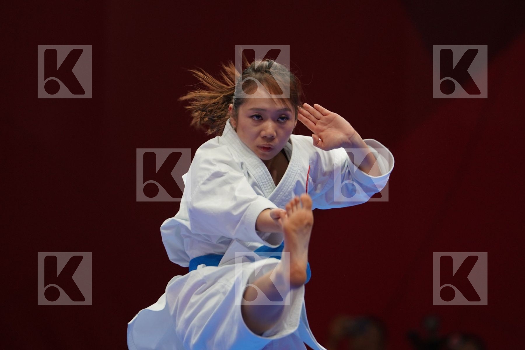 MO SHEUNG GRACE LAU (HONG KONG) in Senior Female Kata - Qualification