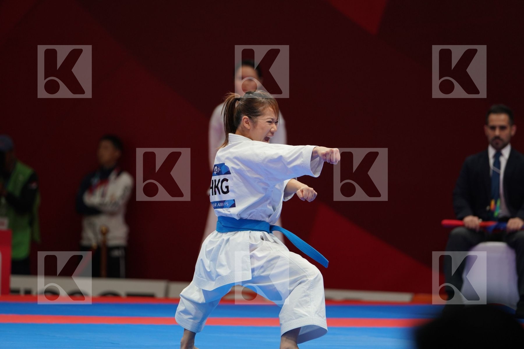 MO SHEUNG GRACE LAU (HONG KONG) in Senior Female Kata - Qualification