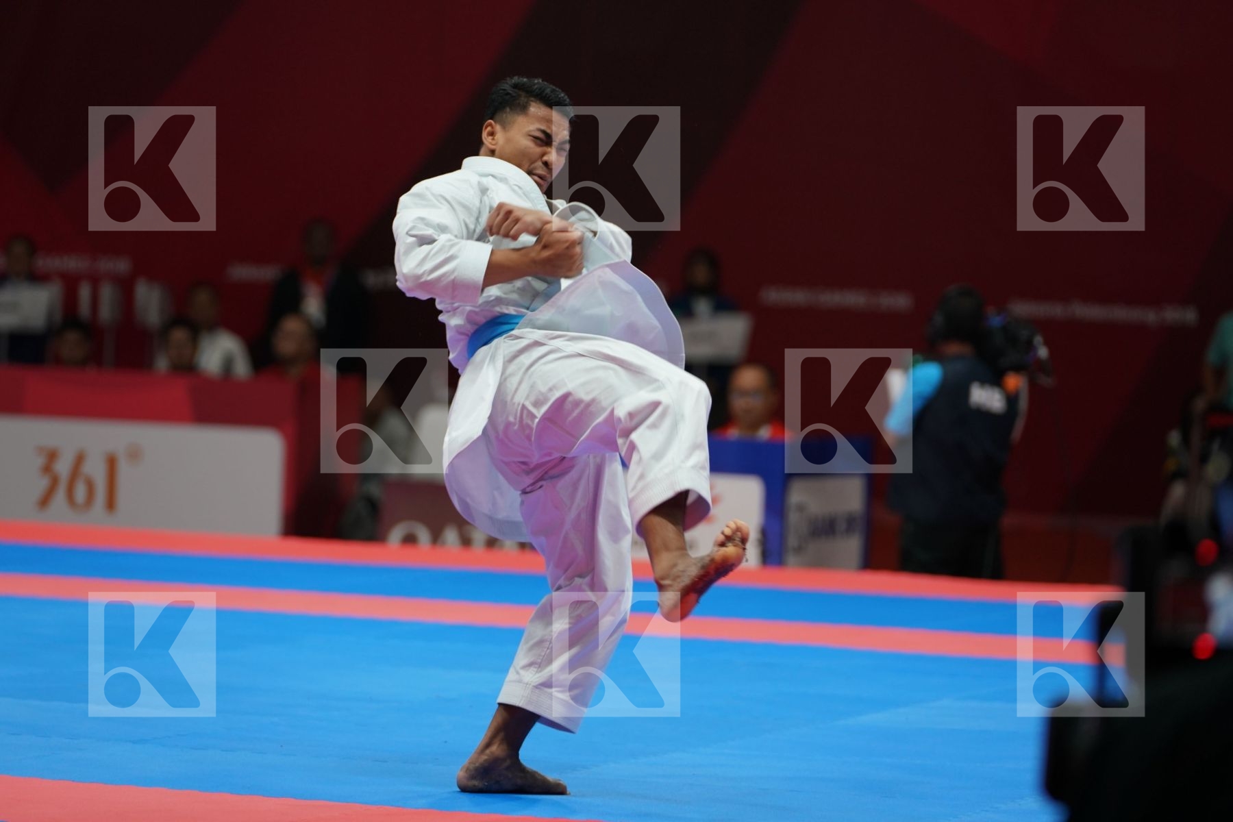 AHMAD ZIGI ZARESTA YUDA (INDONESIA) in Senior Male Kata - Qualification