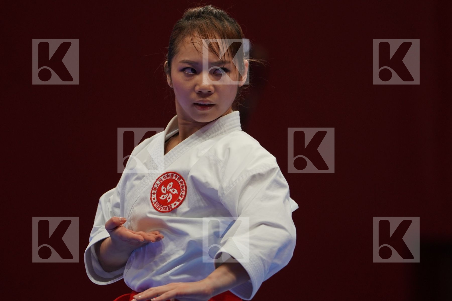 MO SHEUNG GRACE LAU (HONG KONG) in Senior Female Kata - Qualification