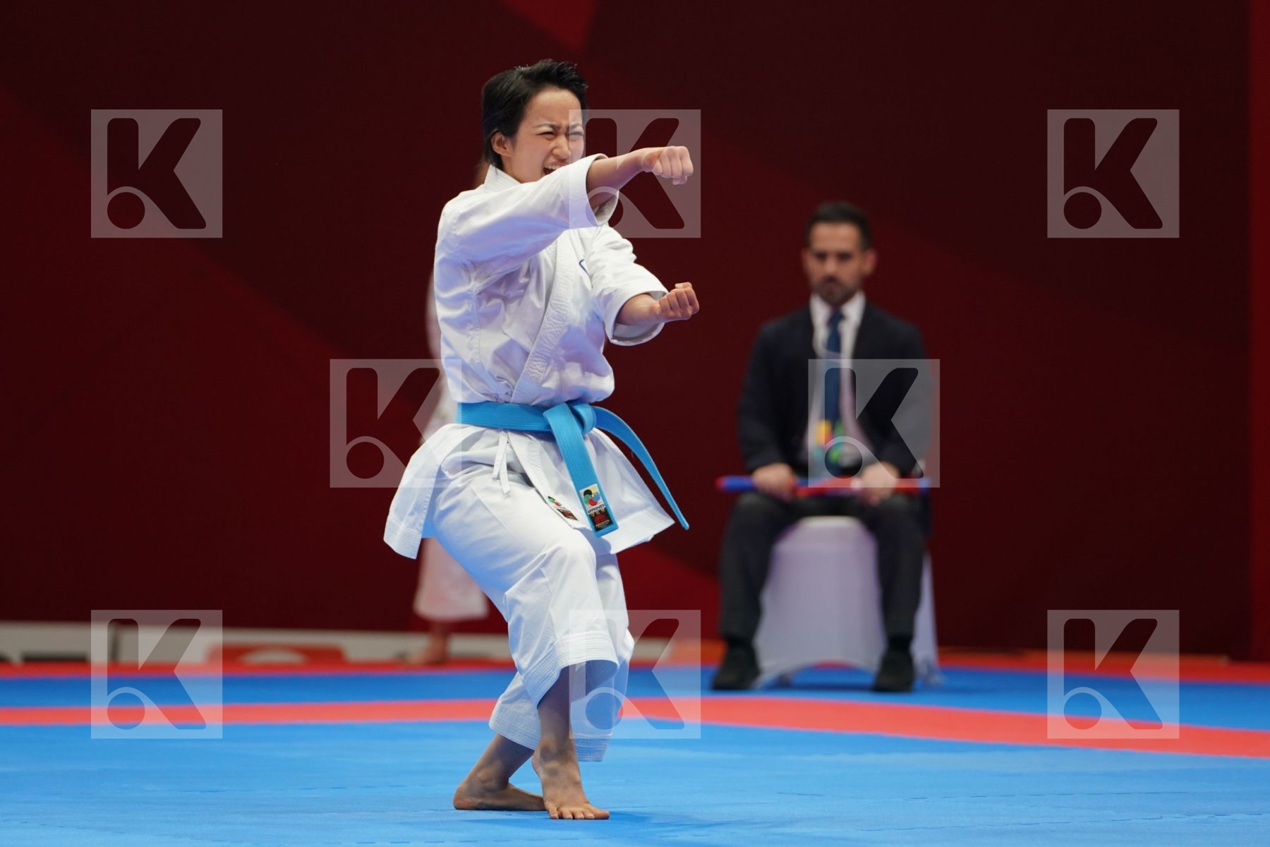 KIYOU SHIMIZU (JAPAN) in Senior Female Kata - Qualification
