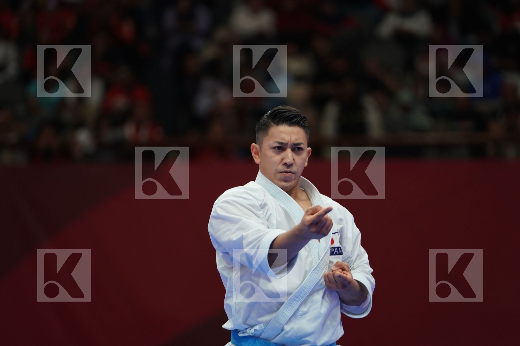 RYO KIYUNA (JAPAN) in Senior Male Kata - Qualification
