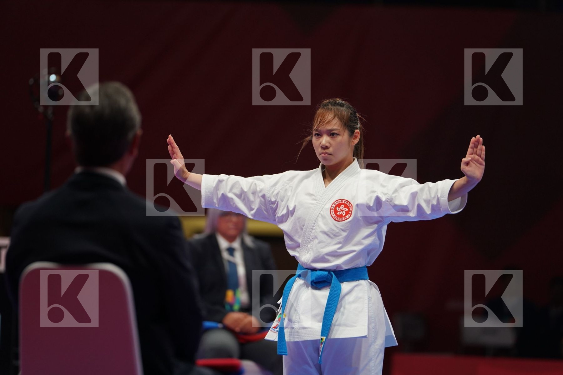 MO SHEUNG GRACE LAU (HONG KONG) in Senior Female Kata - Qualification