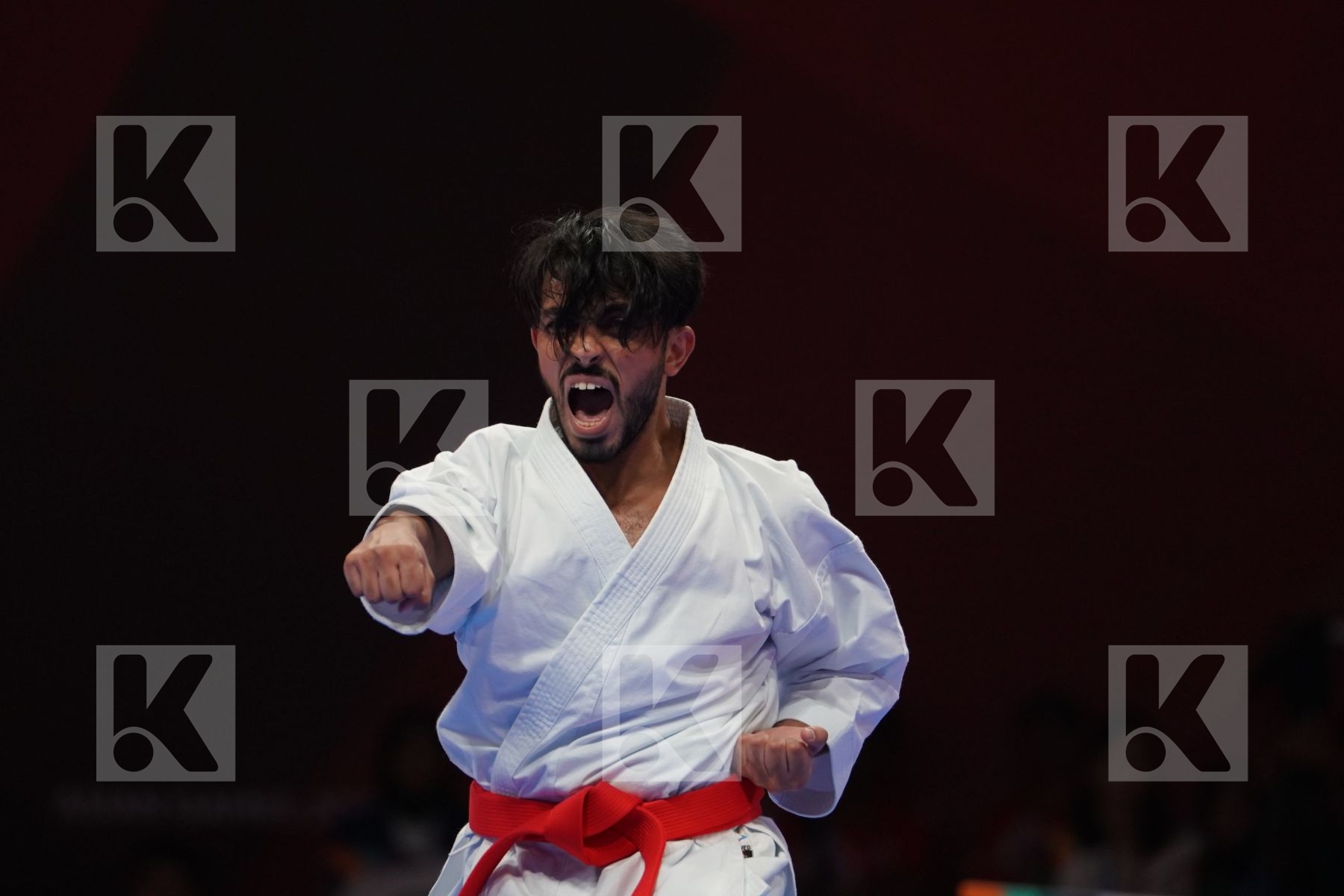ADHAM HASHEM (QATAR) in Senior Male Kata - Qualification
