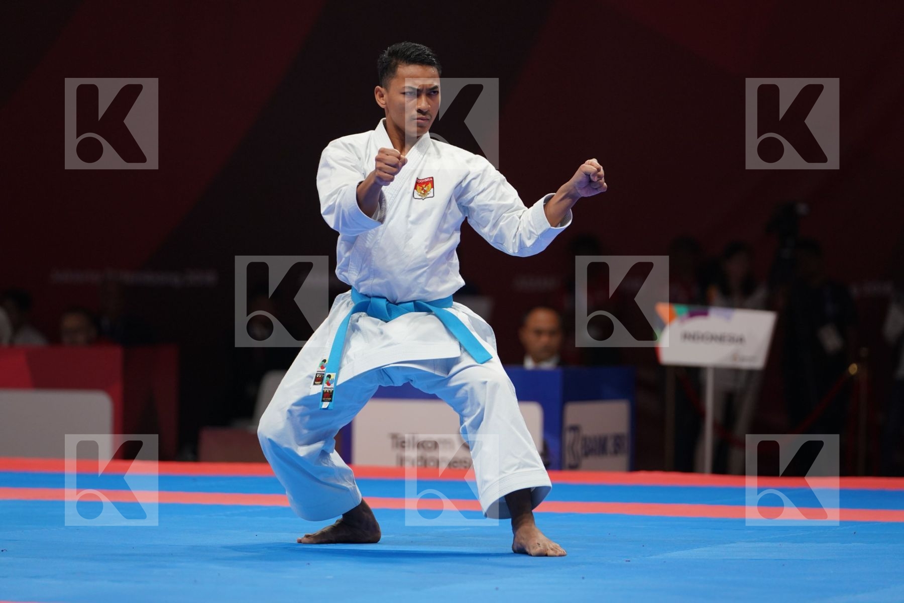 AHMAD ZIGI ZARESTA YUDA (INDONESIA) in Senior Male Kata - Qualification