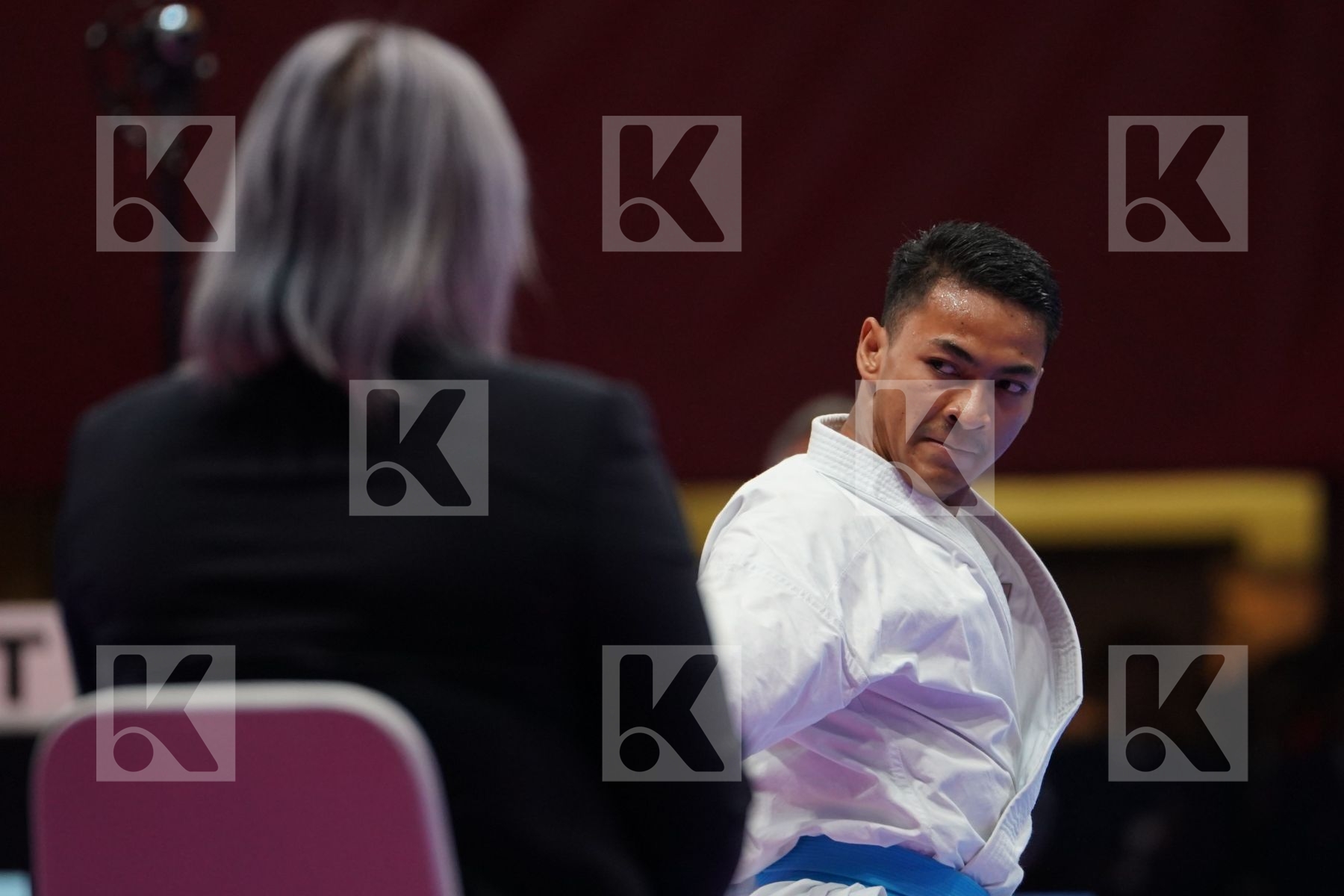 AHMAD ZIGI ZARESTA YUDA (INDONESIA) in Senior Male Kata - Qualification