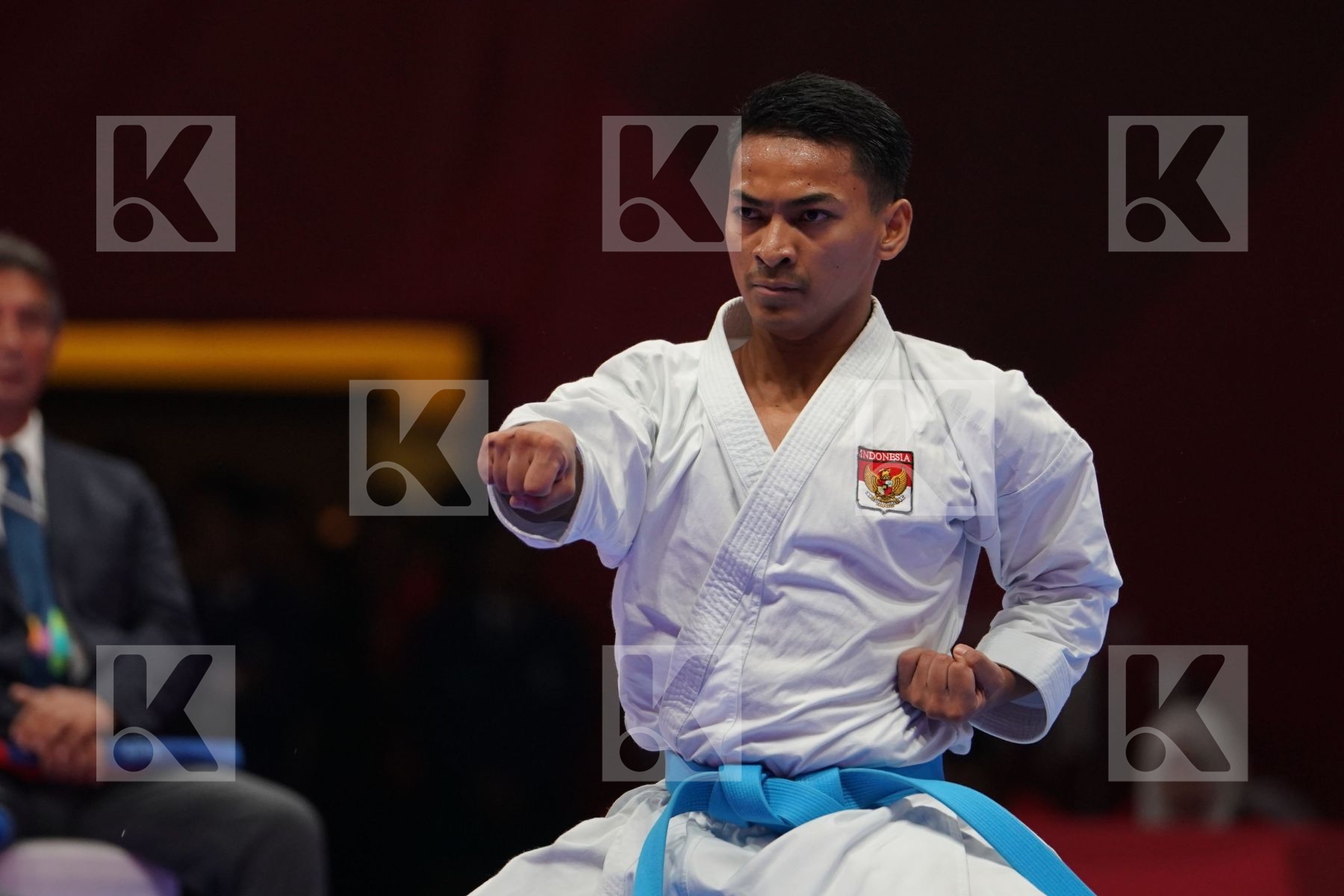 AHMAD ZIGI ZARESTA YUDA (INDONESIA) in Senior Male Kata - Qualification