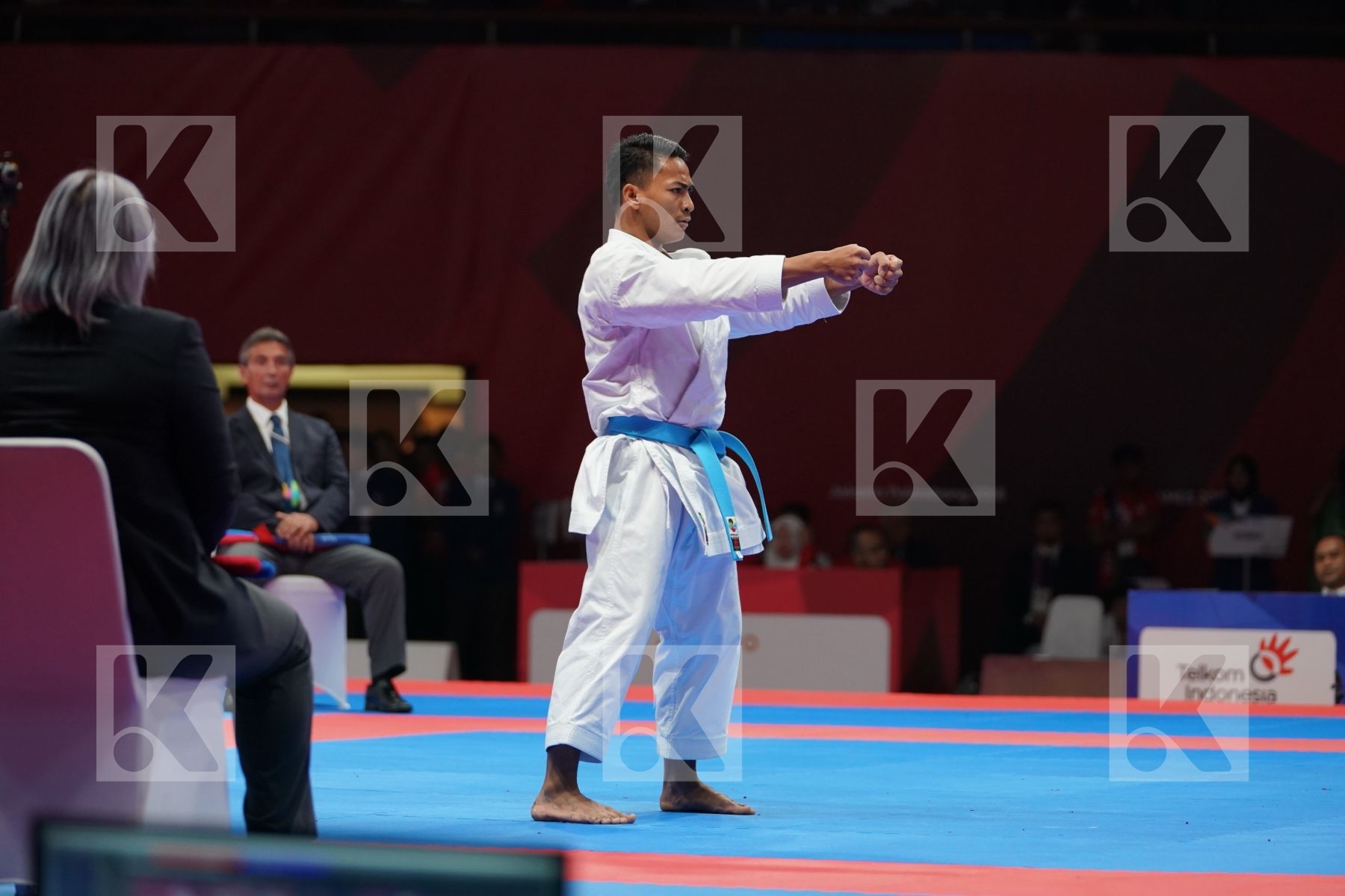 AHMAD ZIGI ZARESTA YUDA (INDONESIA) in Senior Male Kata - Qualification