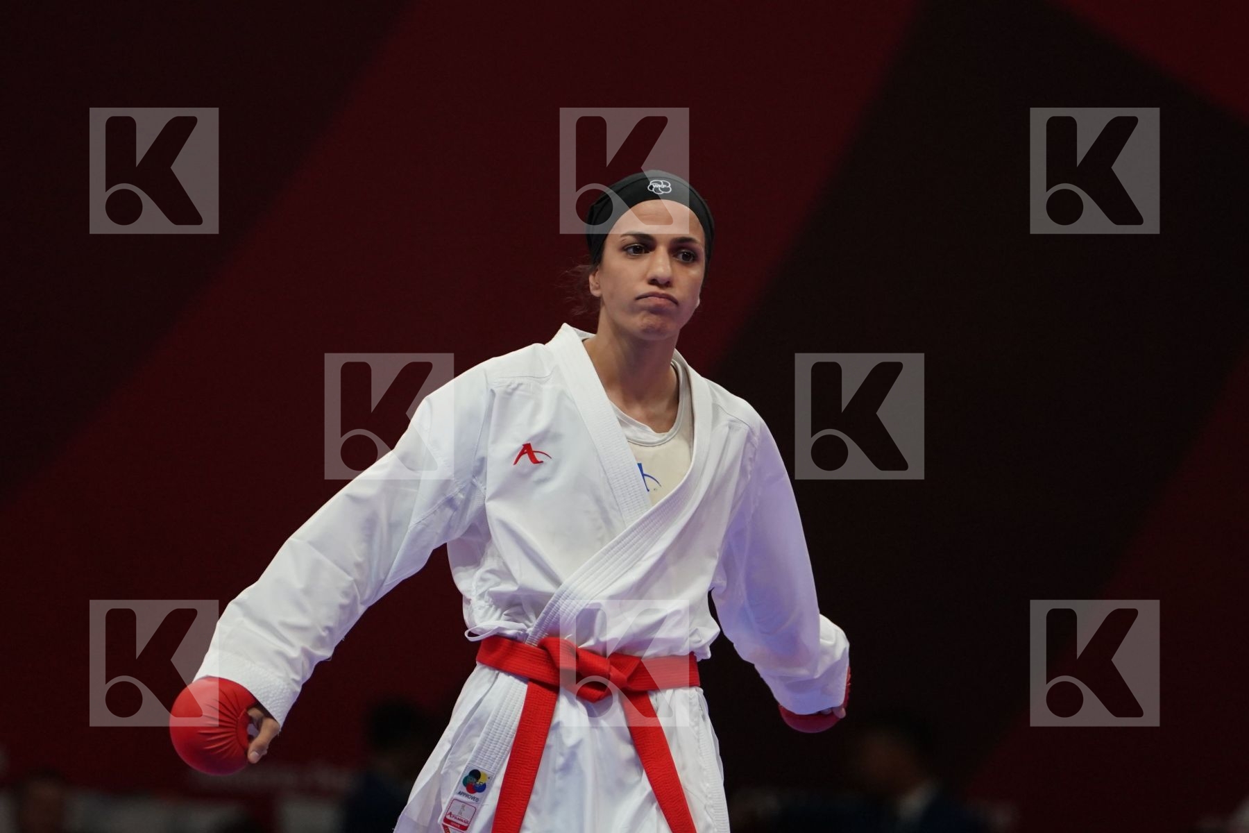 TARAVAT KHAKSAR (ISLAMIC REPUBLIC OF IRAN) vs TZUYUN WEN (CHINESE TAIPEI) in Senior Kumite -55 Kg - Final bout