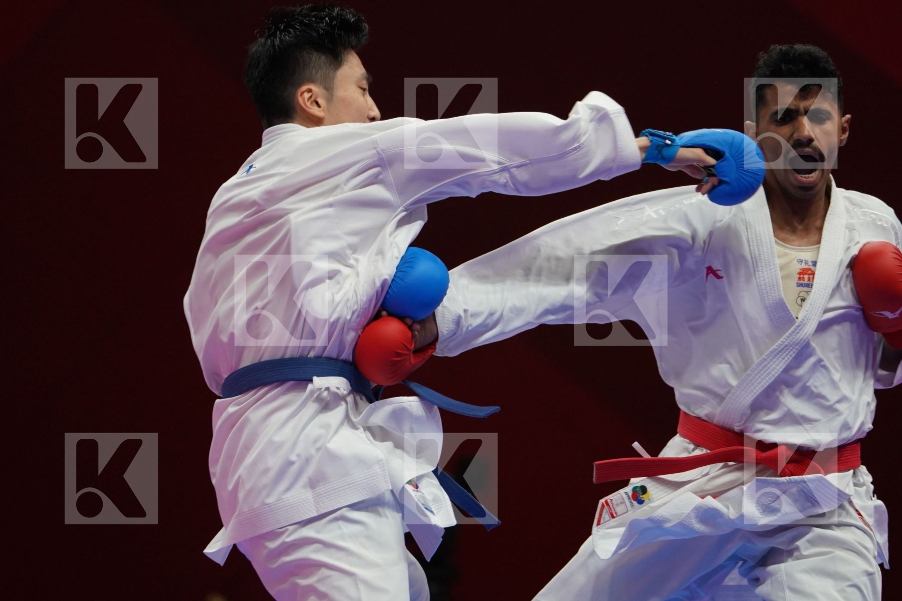 SULTAN JAMAN ALZAHRANI (SAUDI ARABIA) vs JUYEONG GU (REPUBLIC OF KOREA) in Senior Kumite -60 Kg - Qualification