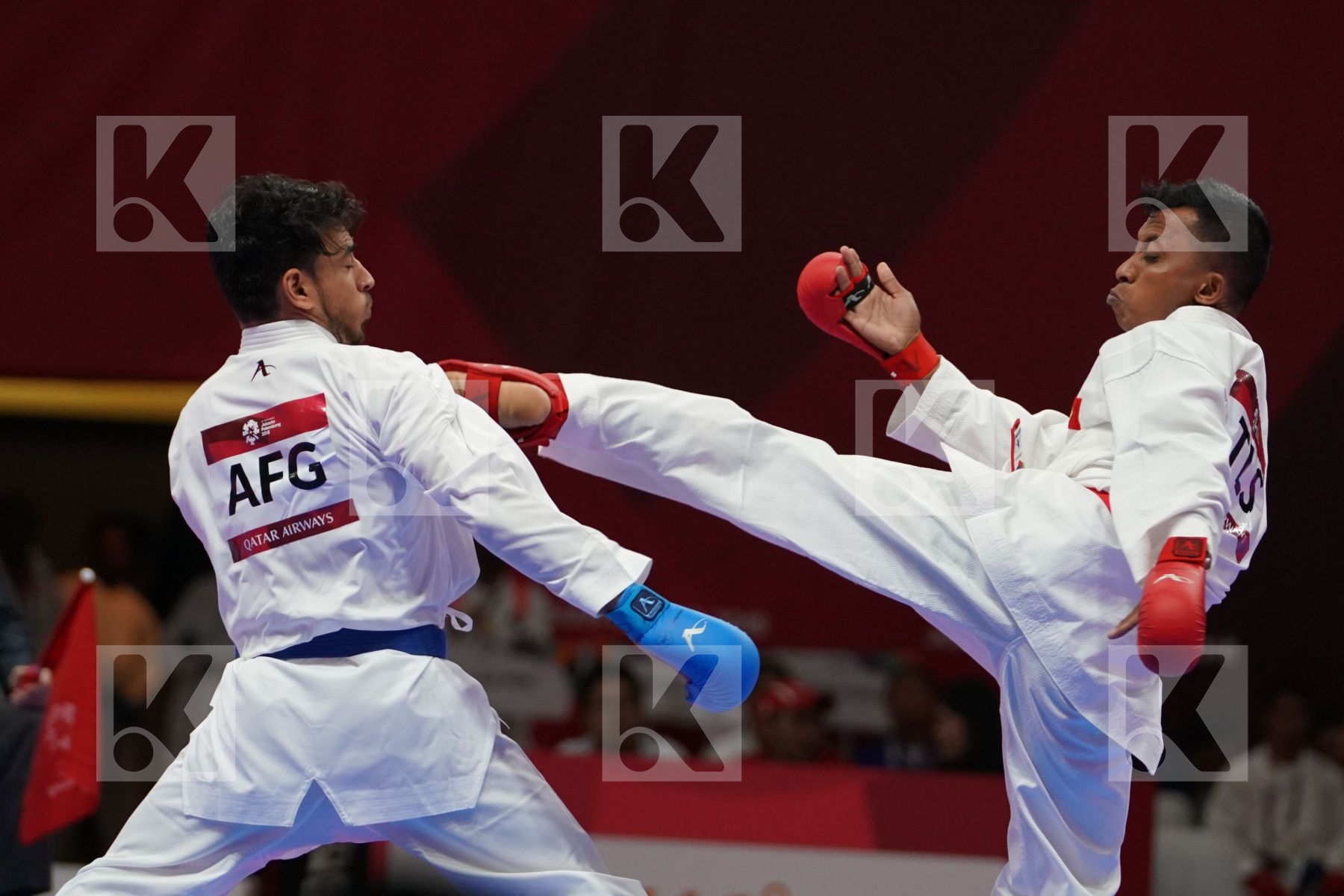 OSMANI HAZRAT GUL (AFGHANISTAN) in Senior Kumite -60 Kg - Qualification