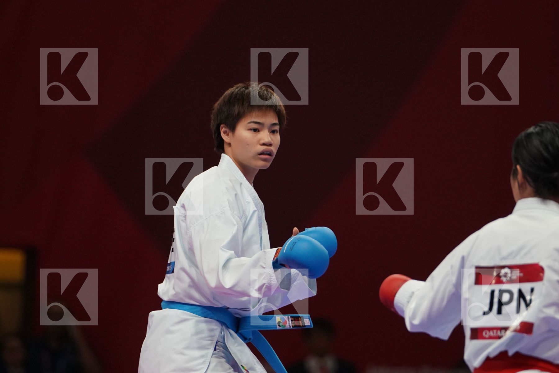 KAYO SOMEYA (JAPAN) vs JOU CHAO (CHINESE TAIPEI) in Senior Kumite Ð 68 Kg - bronze