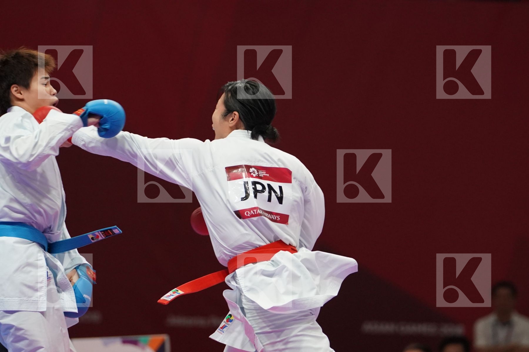 KAYO SOMEYA (JAPAN) vs JOU CHAO (CHINESE TAIPEI) in Senior Kumite Ð 68 Kg - bronze