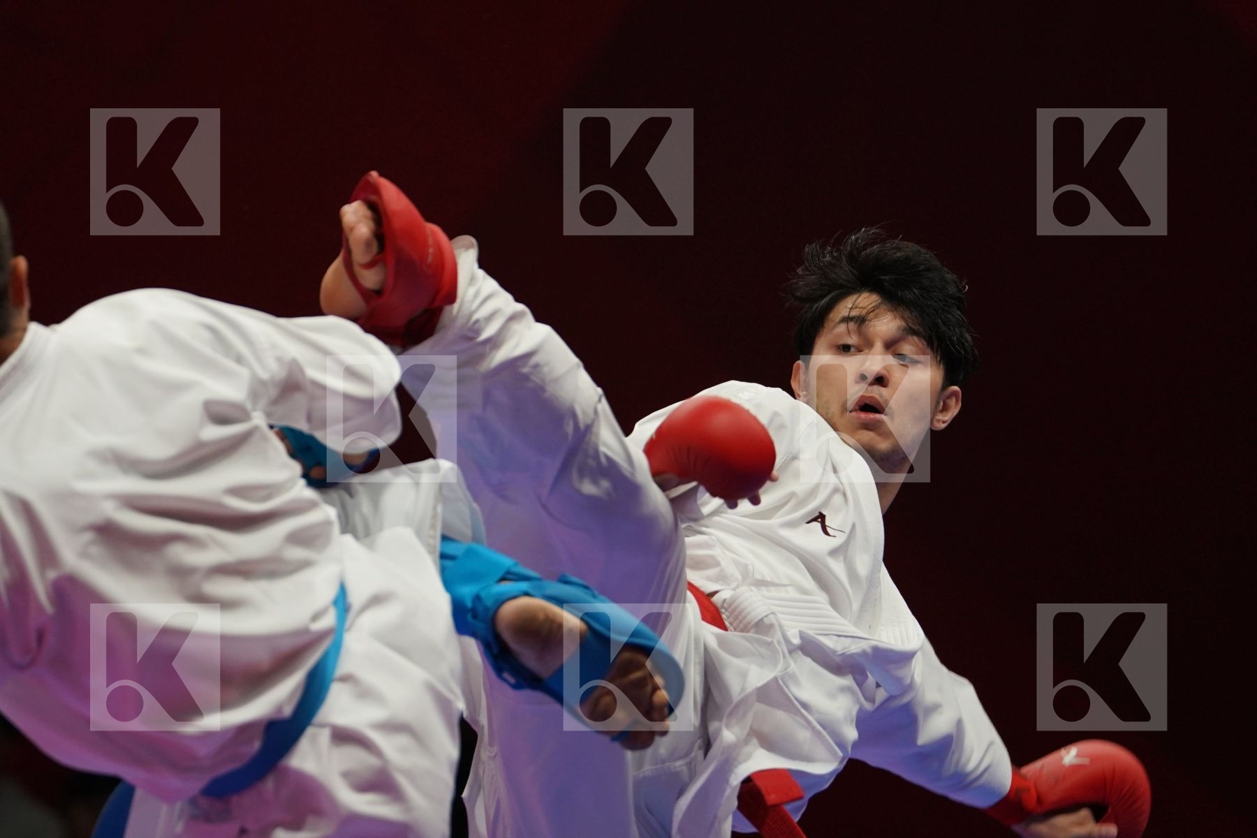 RAEF ADEL ALTURKISTANI (SAUDI ARABIA) vs KA WAI LEE (HONG KONG) in Senior Kumite Ð 75 Kg - Qualification