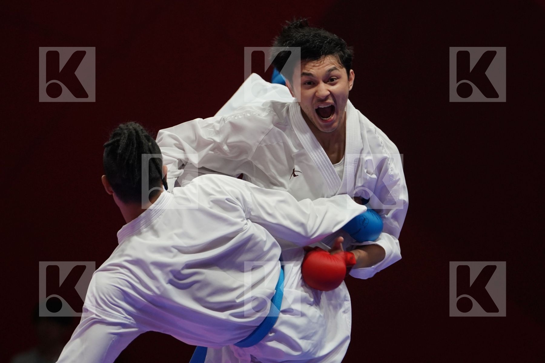 RAEF ADEL ALTURKISTANI (SAUDI ARABIA) vs KA WAI LEE (HONG KONG) in Senior Kumite Ð 75 Kg - Qualification