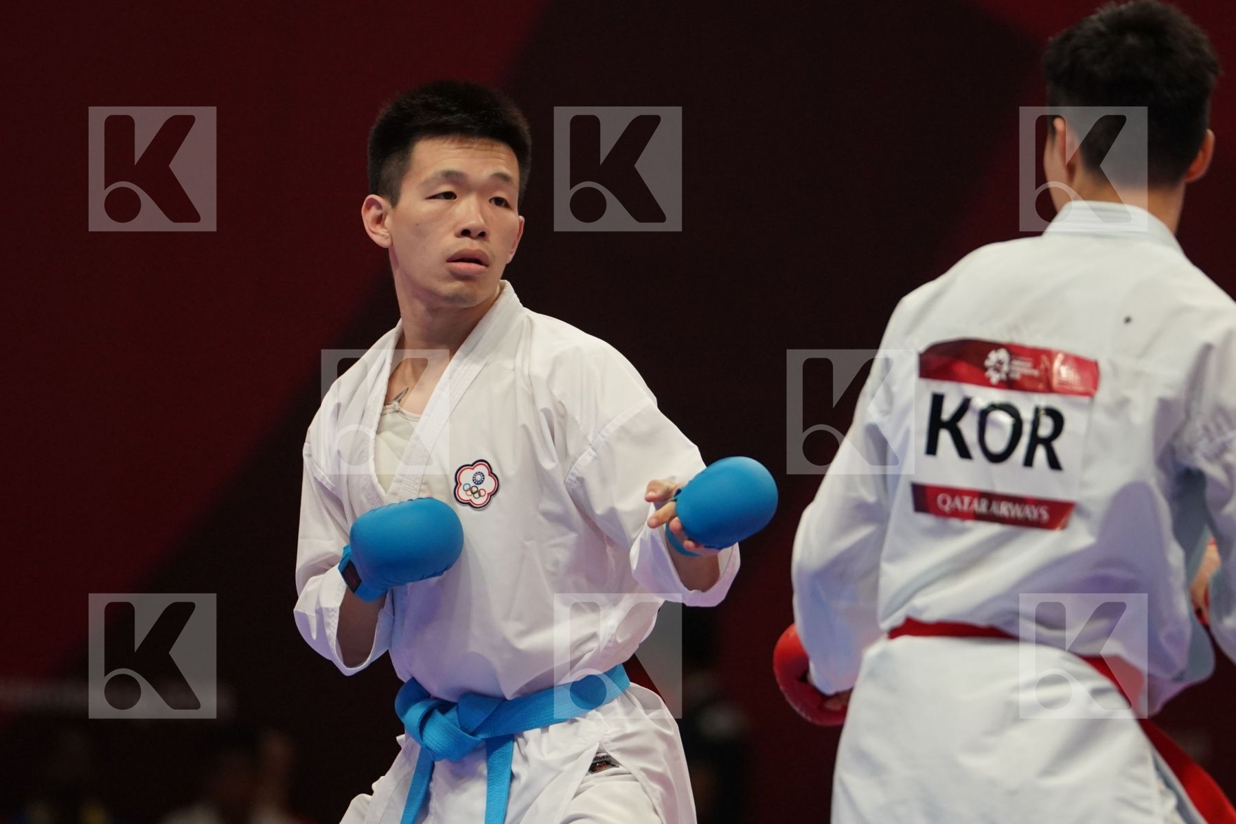 WEICHUN HSU (CHINESE TAIPEI) in Senior Kumite Ð 75 Kg - Qualification