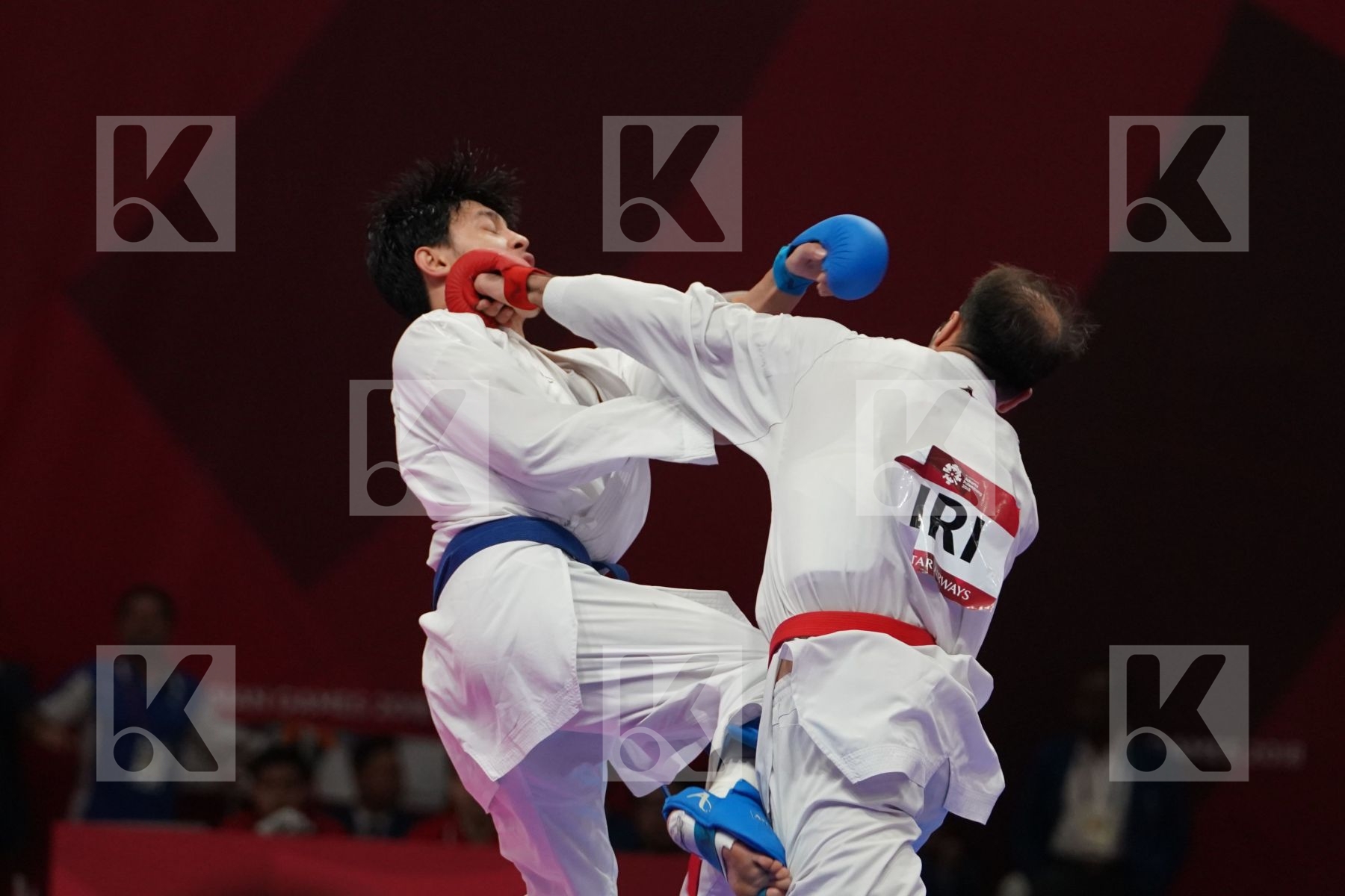 BAHMAN ASGARI GHONCHEH (ISLAMIC REPUBLIC OF IRAN) vs RAEF ADEL ALTURKISTANI (SAUDI ARABIA) in Senior Kumite Ð 75 Kg - final