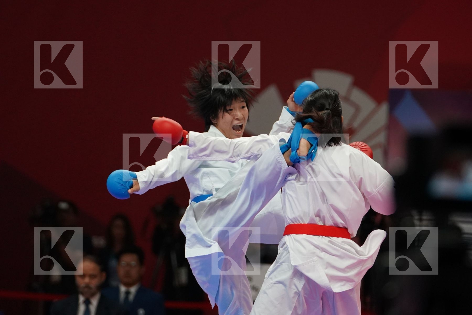 SRUNITA SARI SUKATENDEL (INDONESIA) vs MIHO MIYAHARA (JAPAN) in Senior Kumite -50 Kg - Qualification