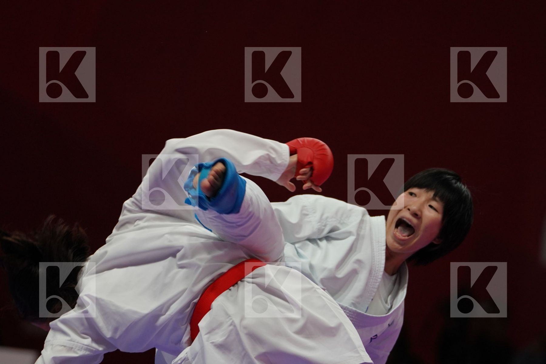 SRUNITA SARI SUKATENDEL (INDONESIA) vs MIHO MIYAHARA (JAPAN) in Senior Kumite -50 Kg - Qualification