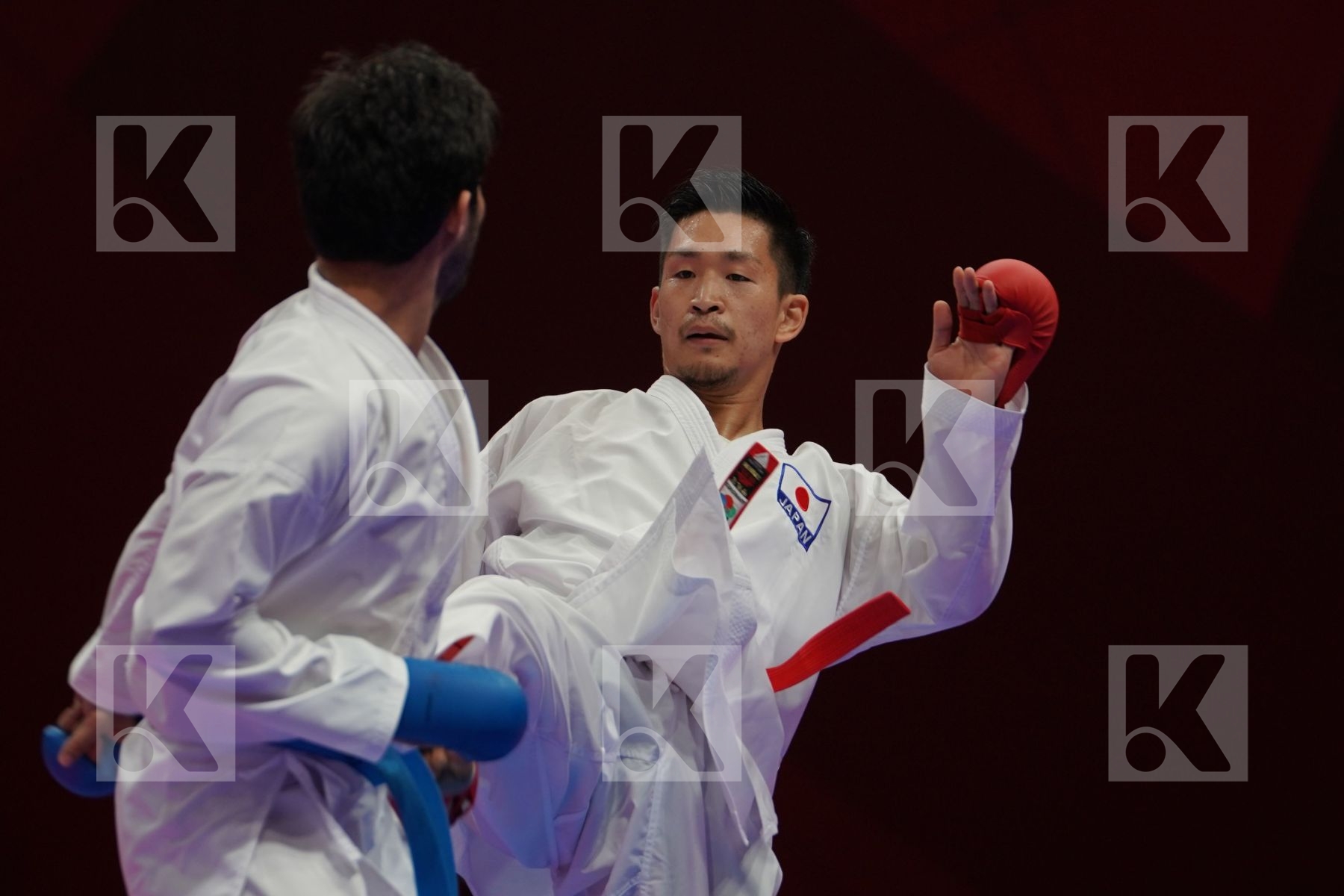 RYUTARO ARAGA (JAPAN) vs AFIF M SHARIEF (PHILIPPINES) in Senior Kumite Ð 84 Kg - Qualification