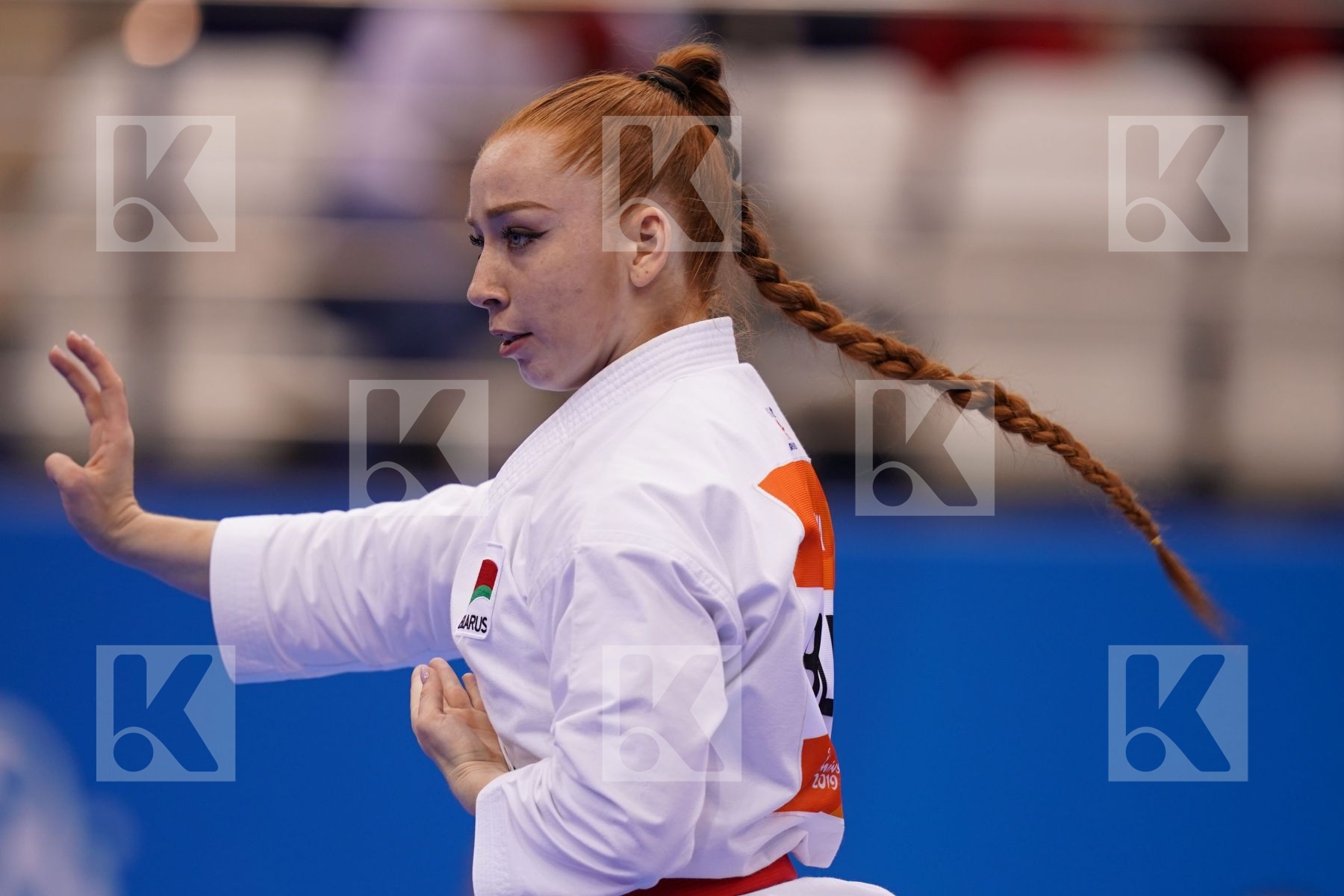 FURSAVA MARYIA (BELARUS) in Senior Female Kata - semi-final Bout