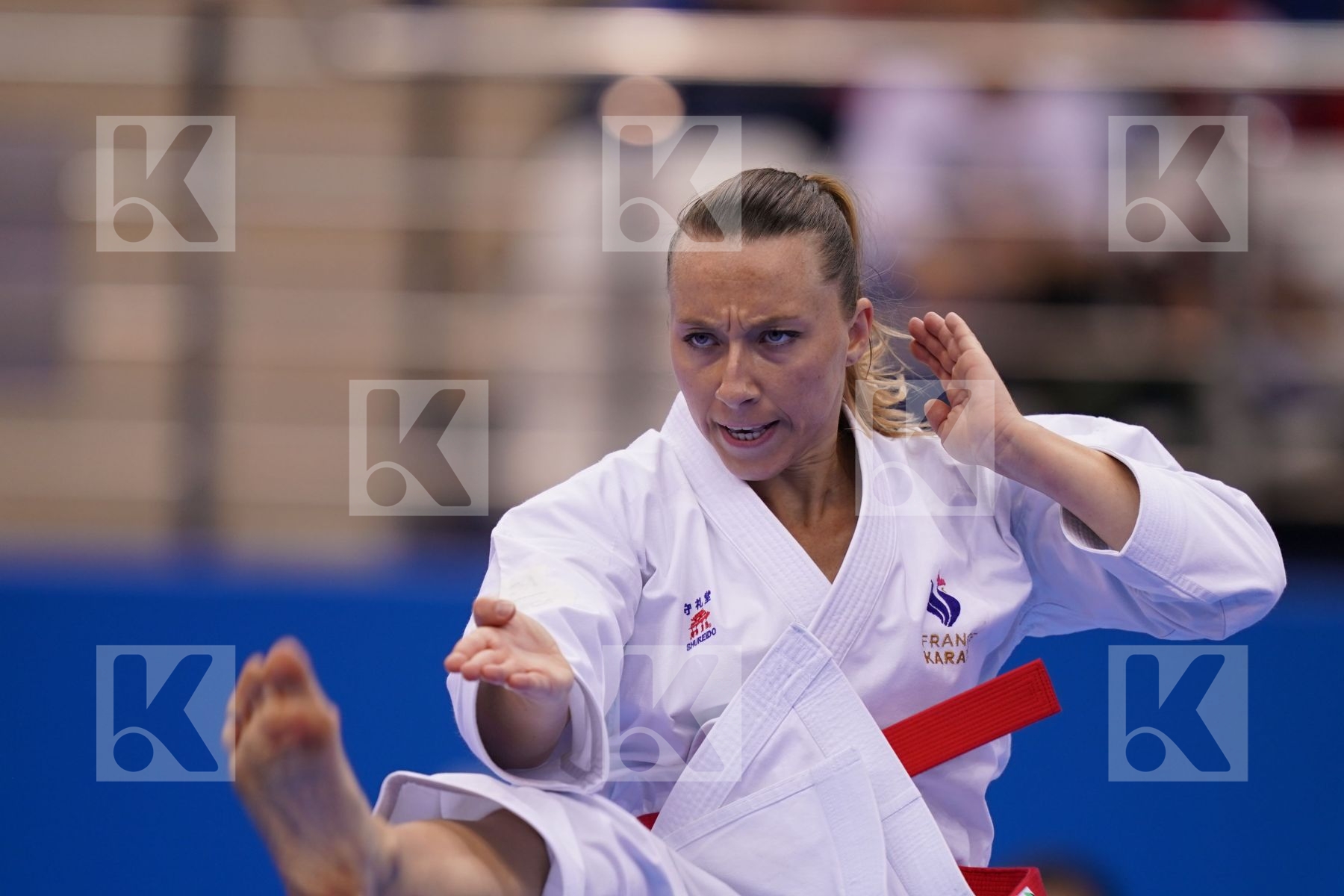 FERACCI ALEXANDRA (FRANCE) in Senior Female Kata - semi-final Bout