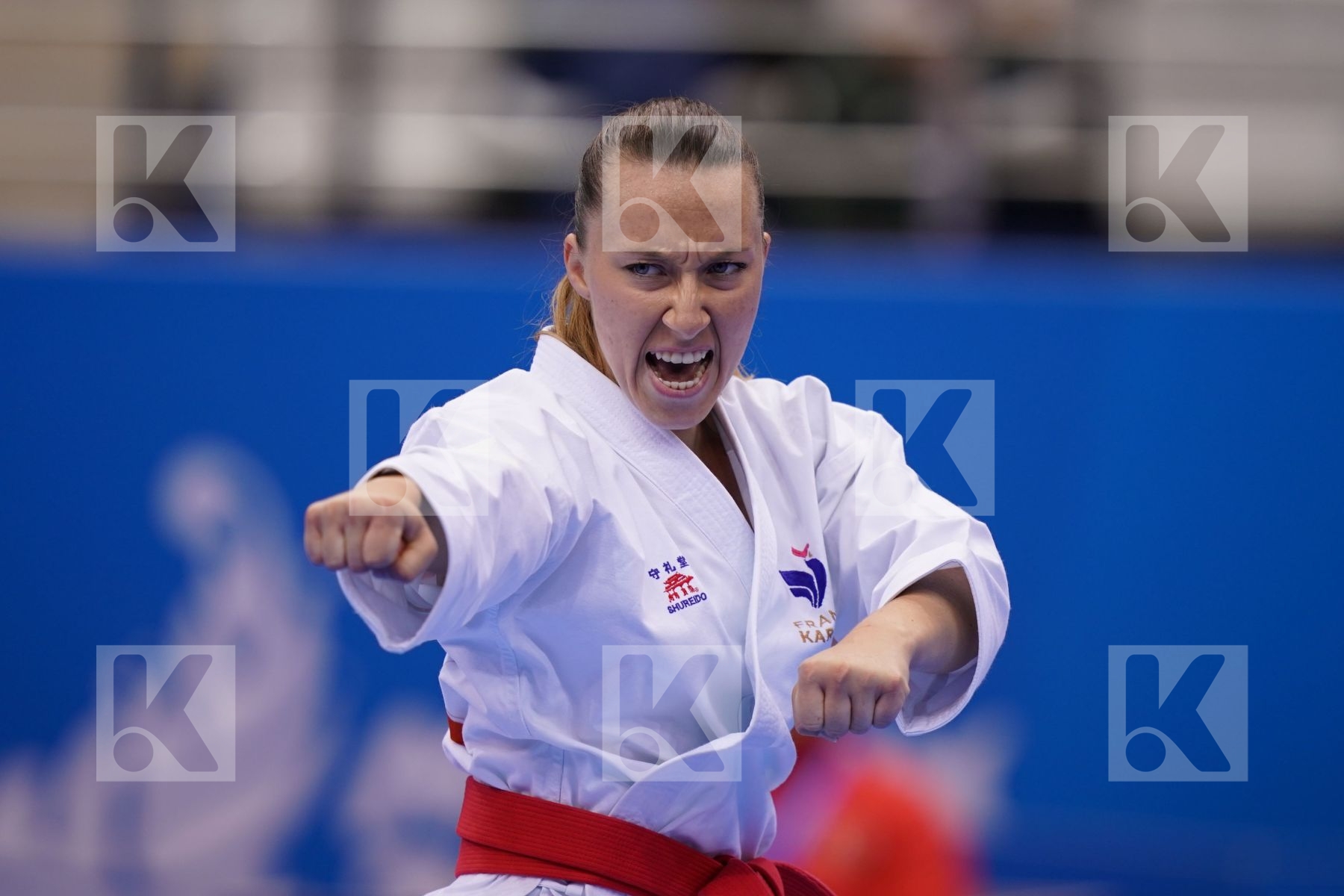 FERACCI ALEXANDRA (FRANCE) in Senior Female Kata - semi-final Bout