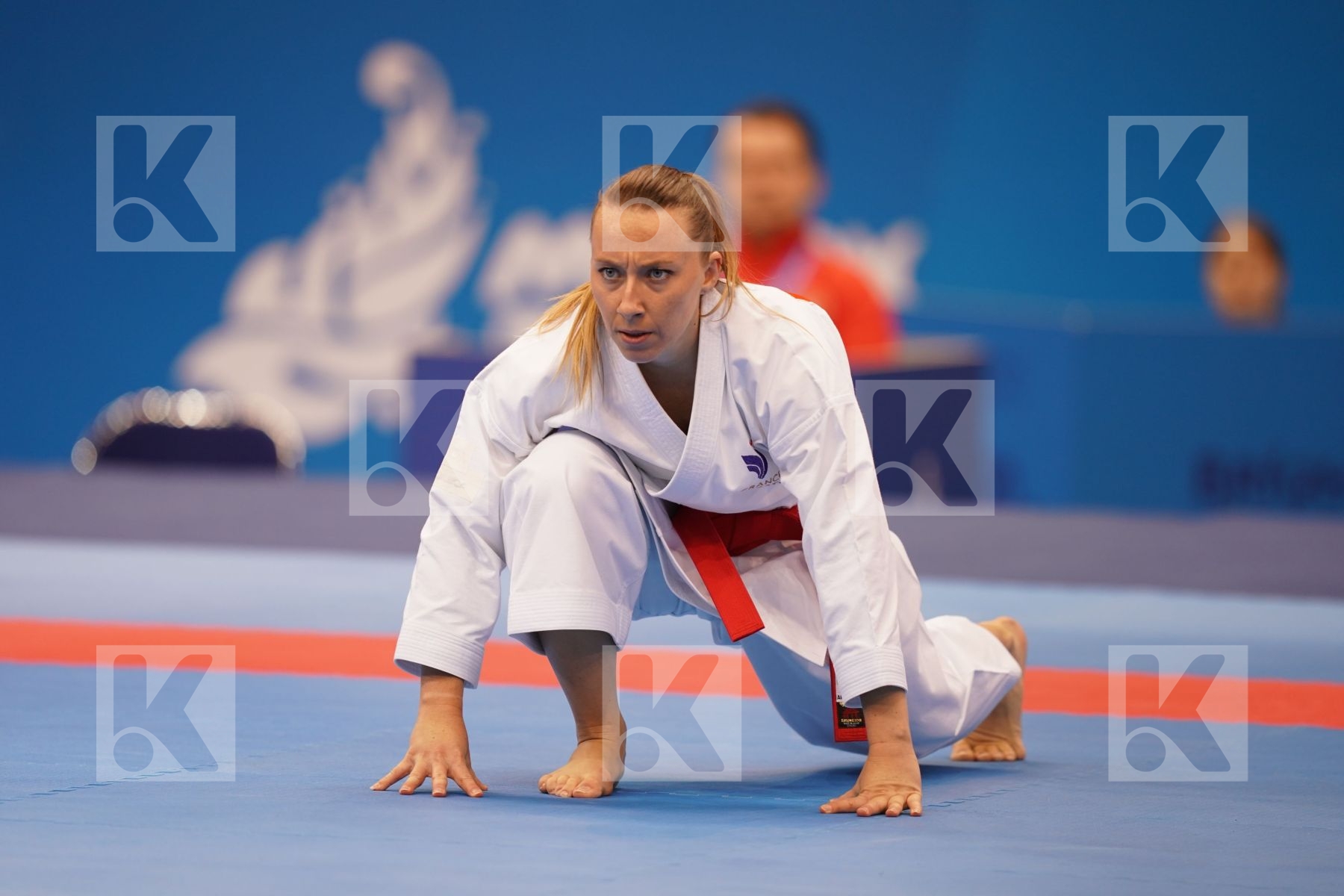 FERACCI ALEXANDRA (FRANCE) in Senior Female Kata - semi-final Bout