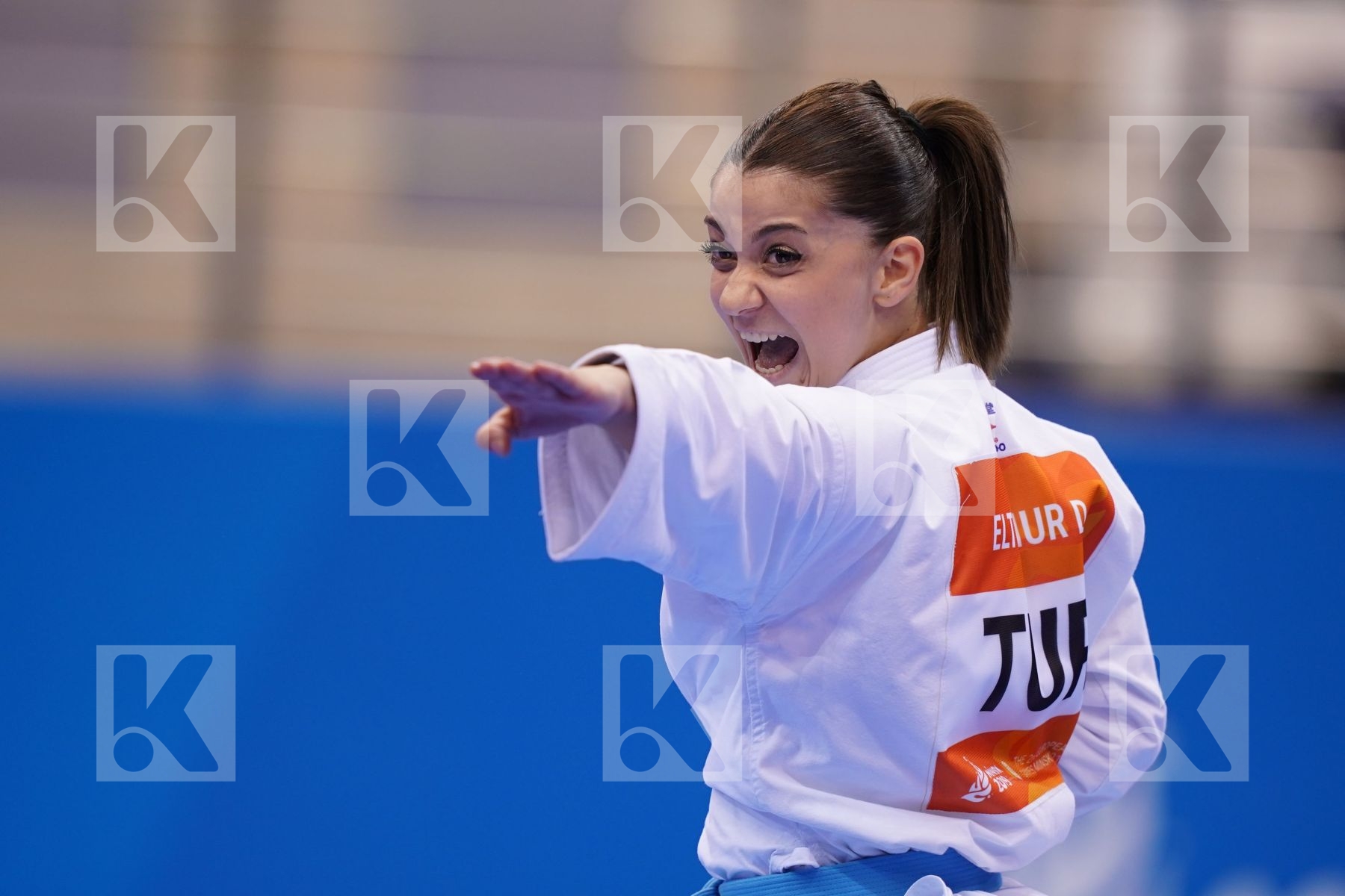 ELTEMUR DILARA (TURKEY) in Senior Female Kata - semi-final Bout