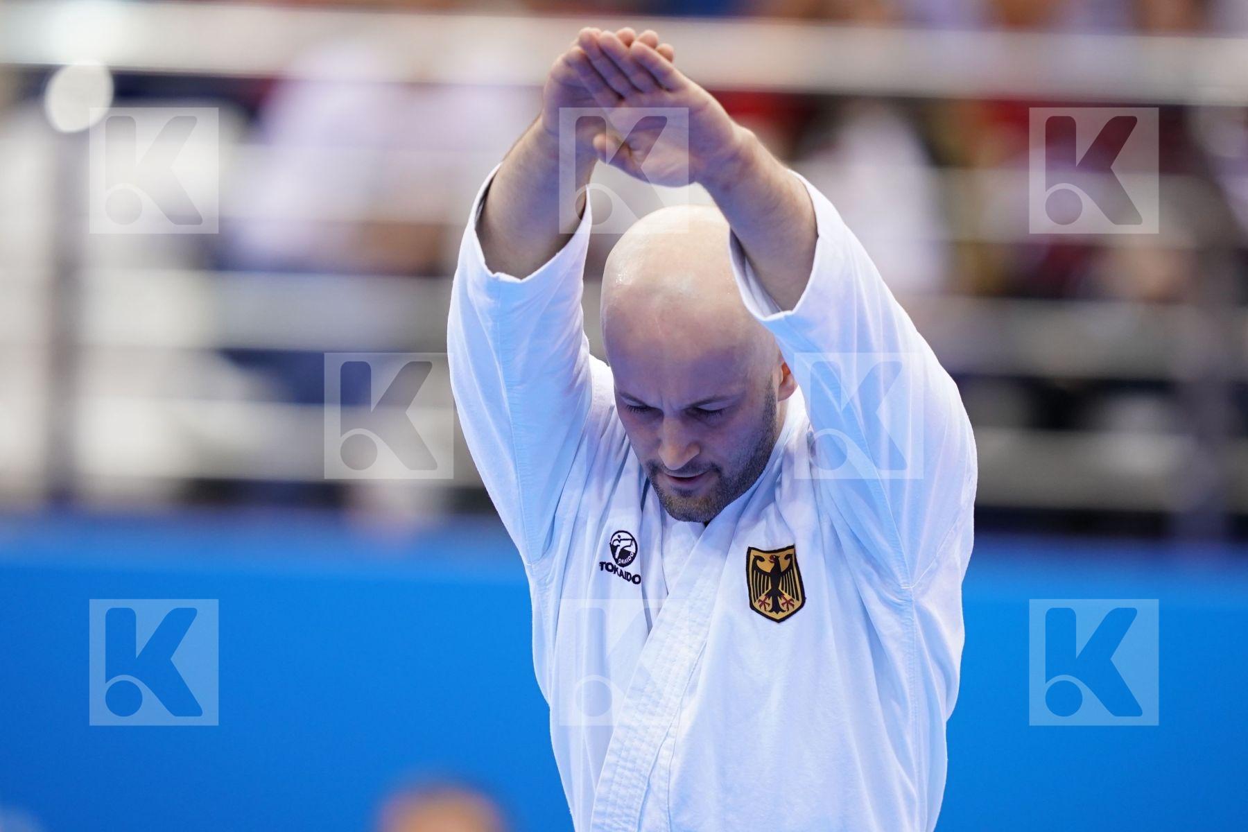 SMORGUNER ILJA (GERMANY) in Senior Male Kata - semi-final Bout