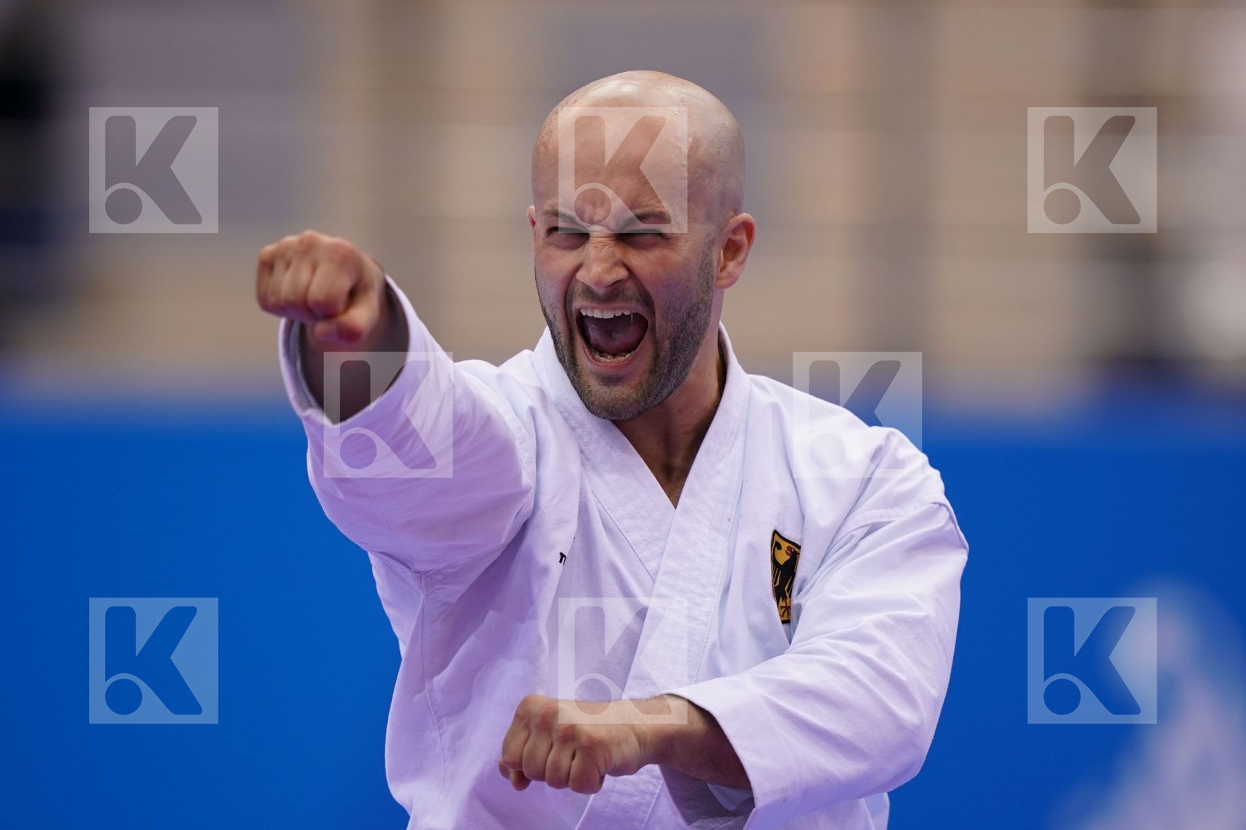 SMORGUNER ILJA (GERMANY) in Senior Male Kata - semi-final Bout