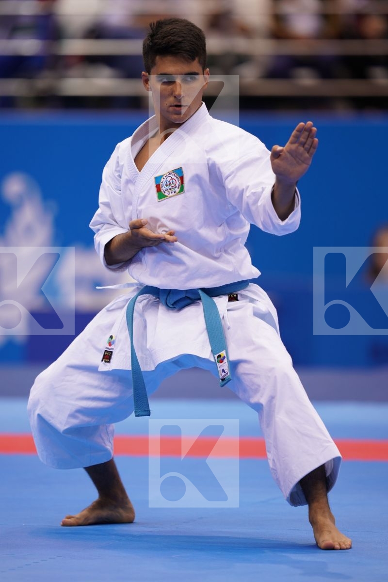 HEYDAROV ROMAN (AZERBAIJAN) in Senior Male Kata - semi-final Bout