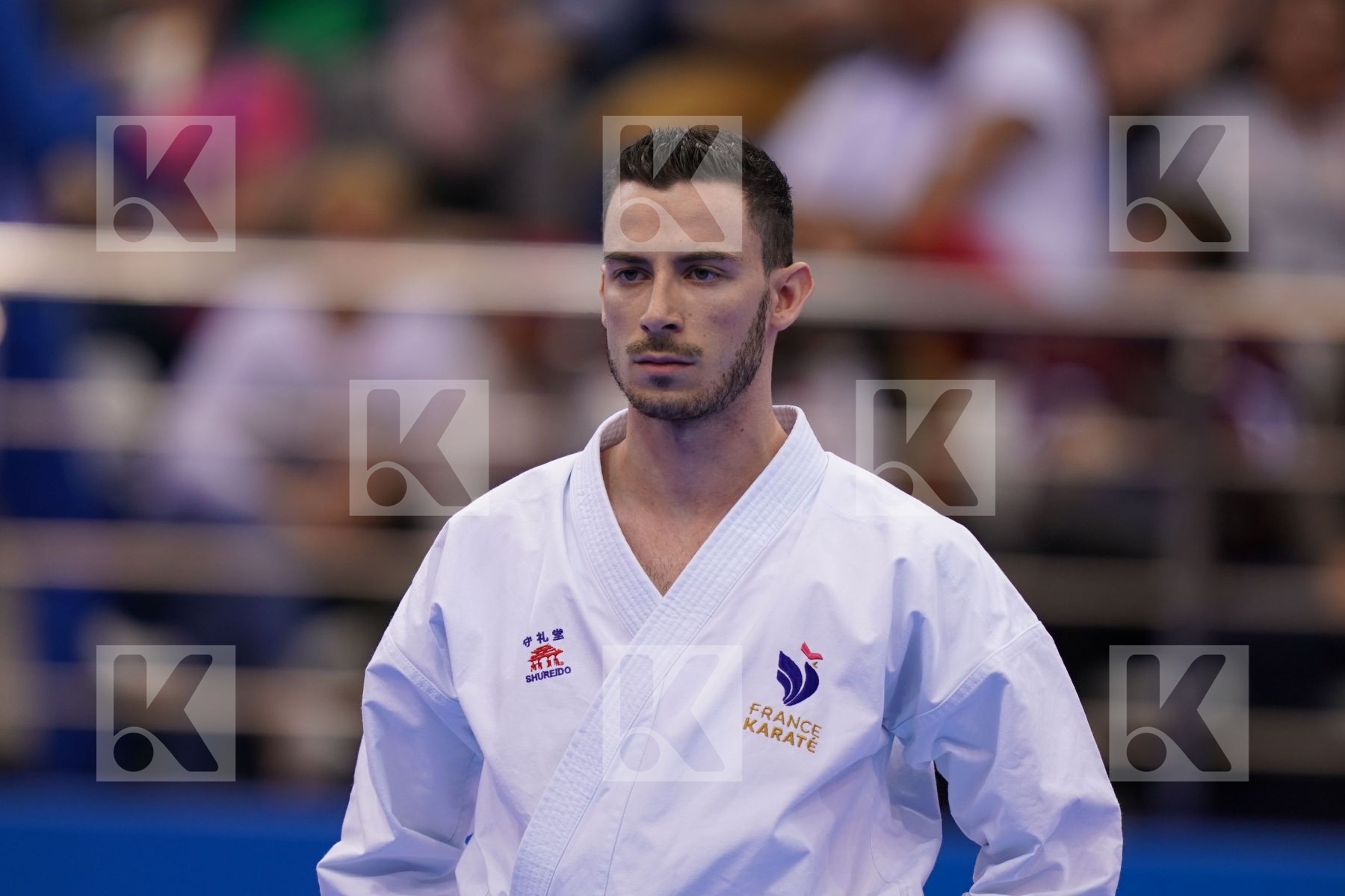 MONTARELLO ENZO (FRANCE) in Senior Male Kata - semi-final Bout