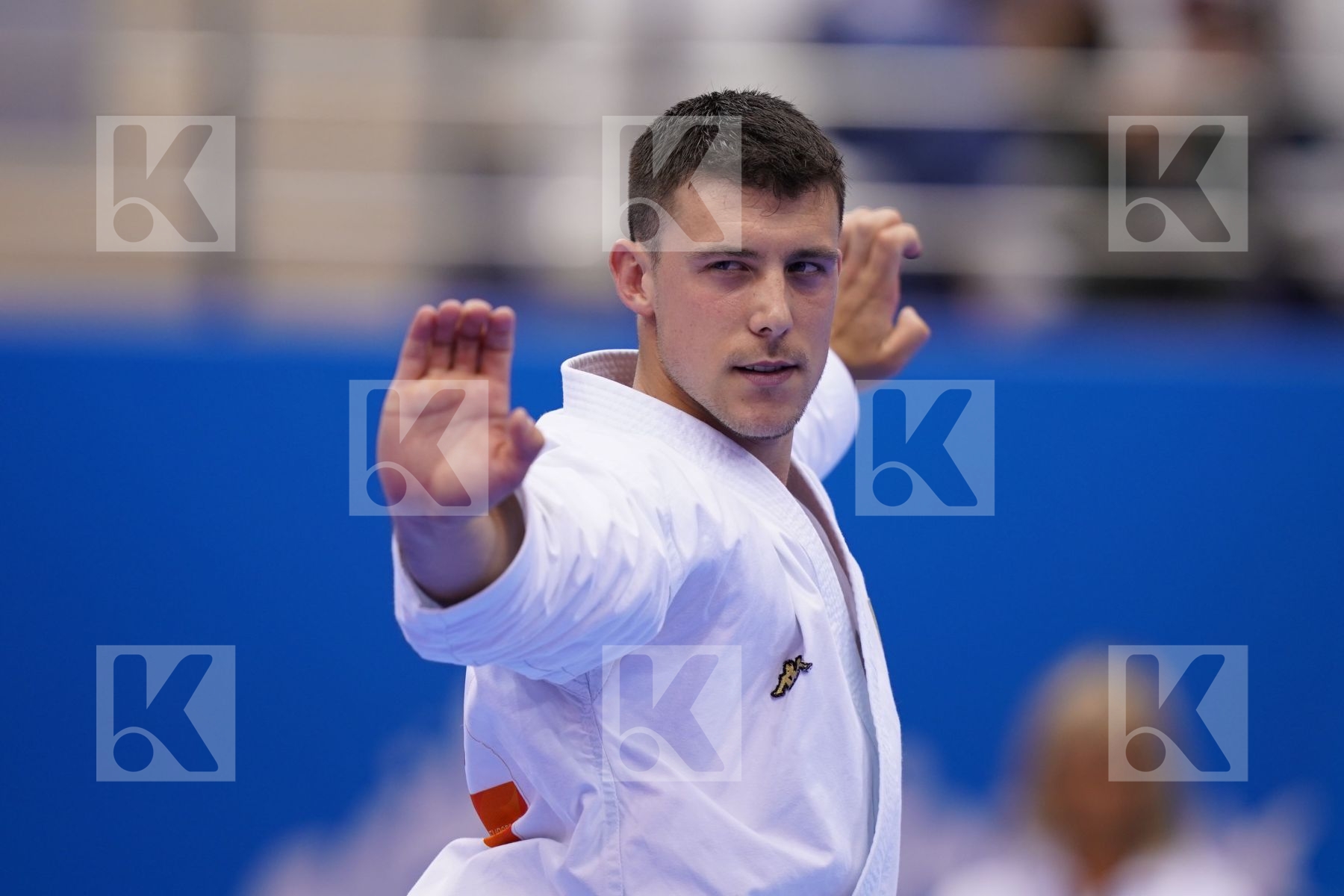 BUSATO MATTIA (ITALY) in Senior Male Kata - semi-final Bout