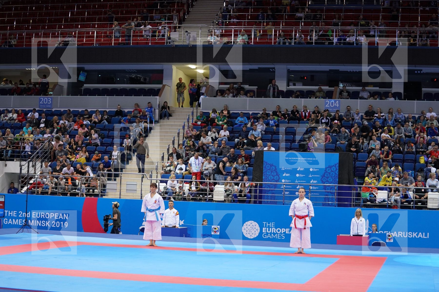 BOTTARO VIVIANA (ITALY) vs SANCHEZ JAIME SANDRA (SPAIN) in Senior Female Kata - Final Bout
