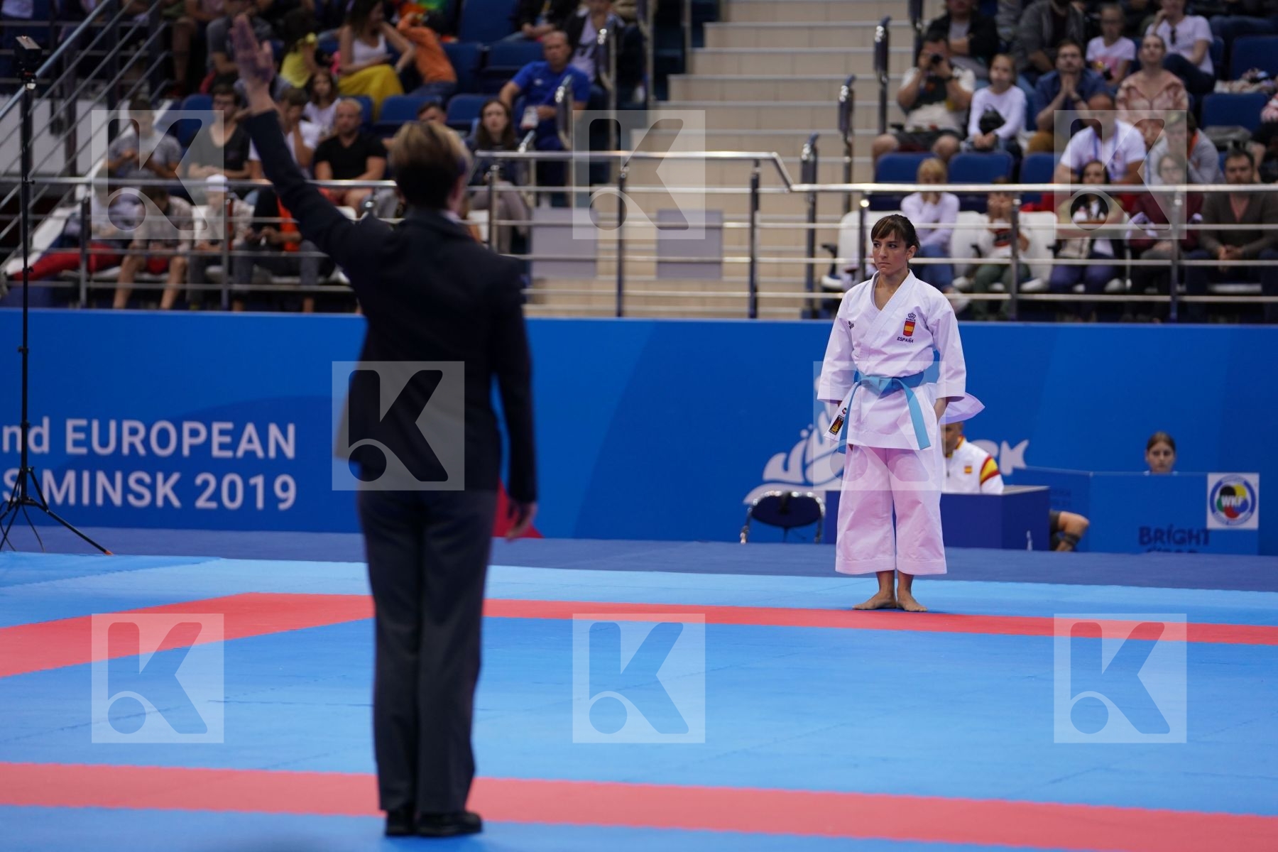 SANCHEZ JAIME SANDRA (SPAIN) in Senior Female Kata - Final Bout