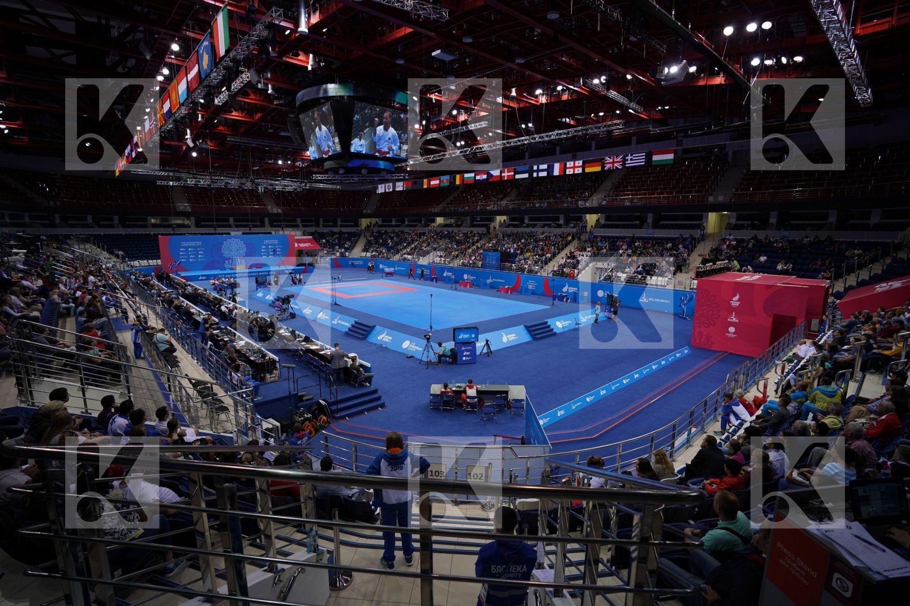 Arena during Final bout
