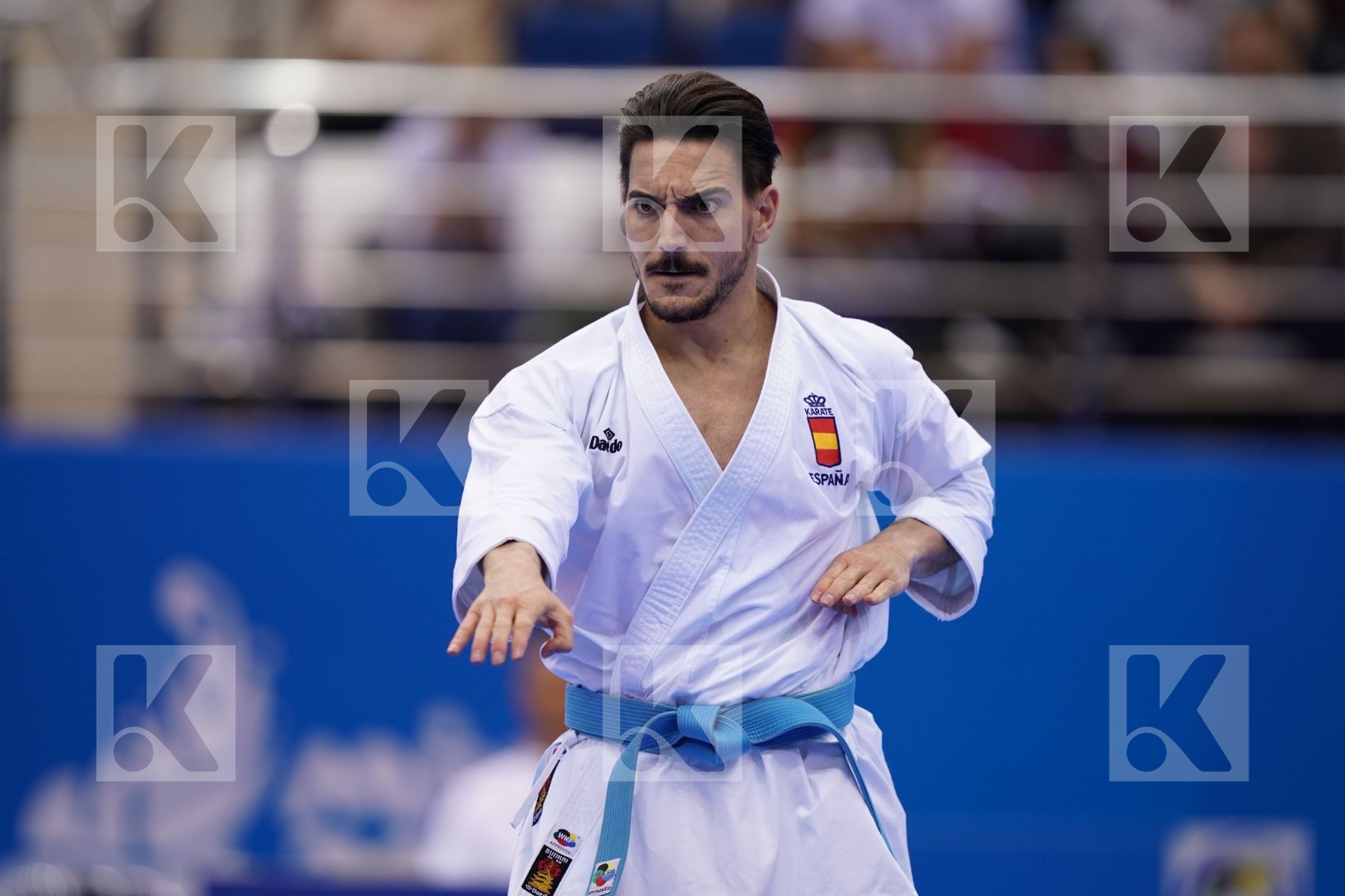 QUINTERO CAPDEVILA DAMIAN HUGO (SPAIN) in Senior Male Kata - Final Bout