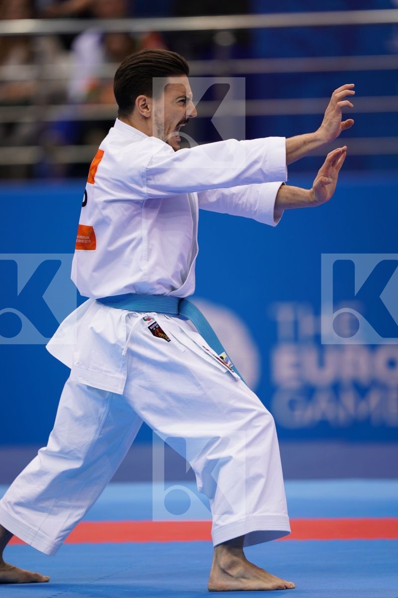 QUINTERO CAPDEVILA DAMIAN HUGO (SPAIN) in Senior Male Kata - Final Bout