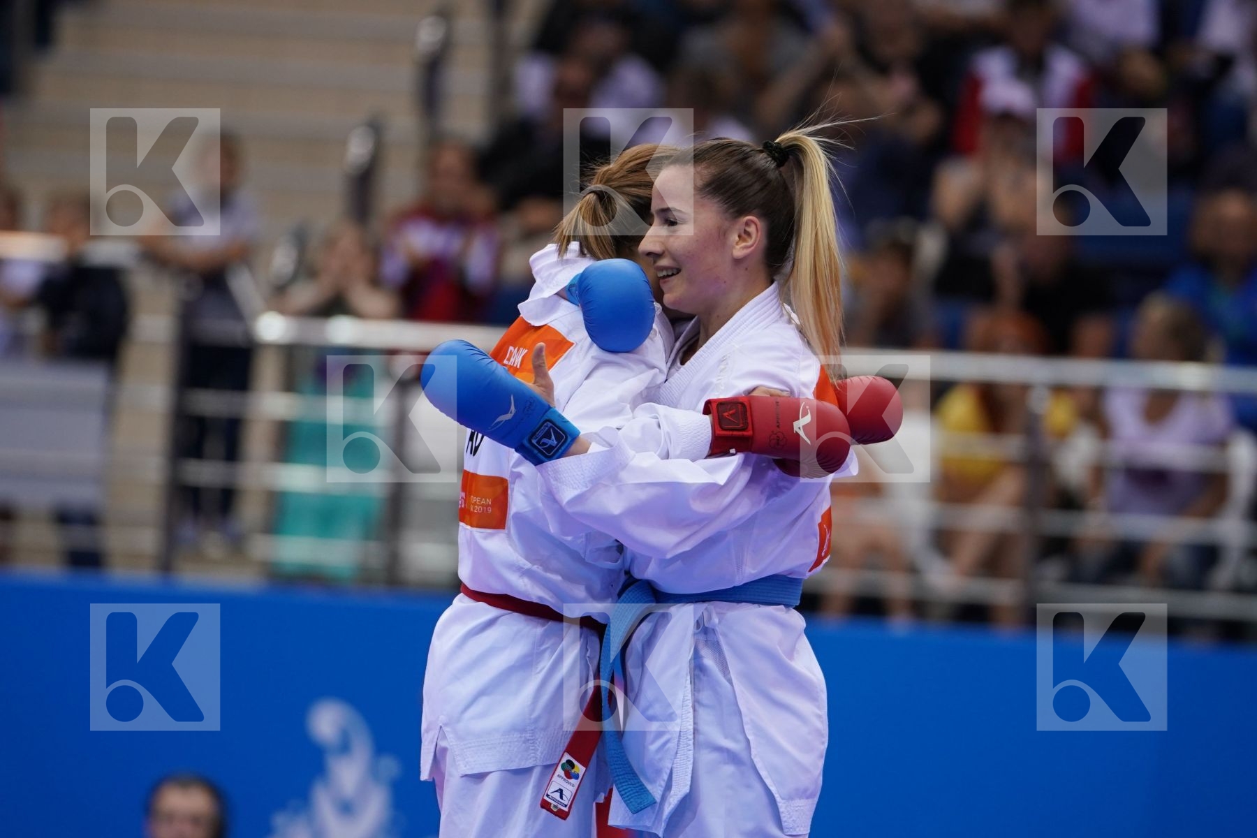 PLANK BETTINA (AUSTRIA) Vs OZCELIK ARAPOGLU SERAP (TURKEY) in Senior Kumite -50 Kg - Final Bout