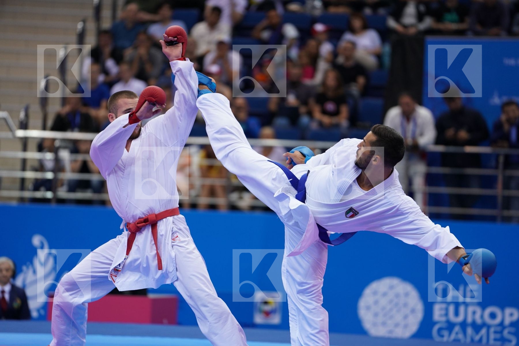 HODZIC MARIO (MONTENEGRO) Vs MARESCA LUCA (ITALY) in Senior Kumite -67 Kg - Final Bout
