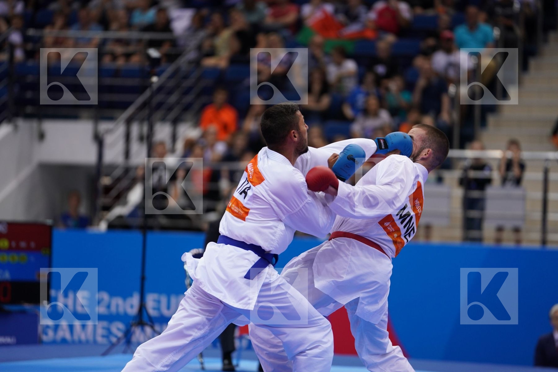 HODZIC MARIO (MONTENEGRO) Vs MARESCA LUCA (ITALY) in Senior Kumite -67 Kg - Final Bout