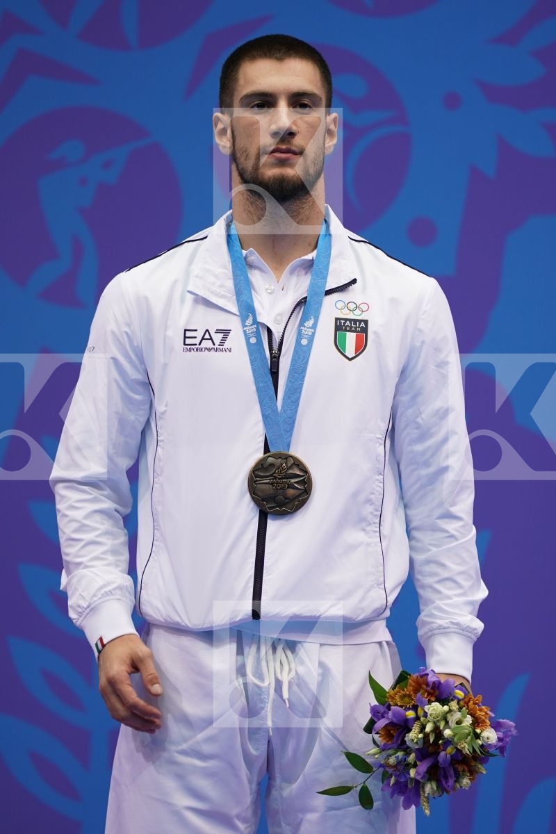 MARTINA MICHELE (ITALY) in Senior Kumite -84 Kg - podium ceremony