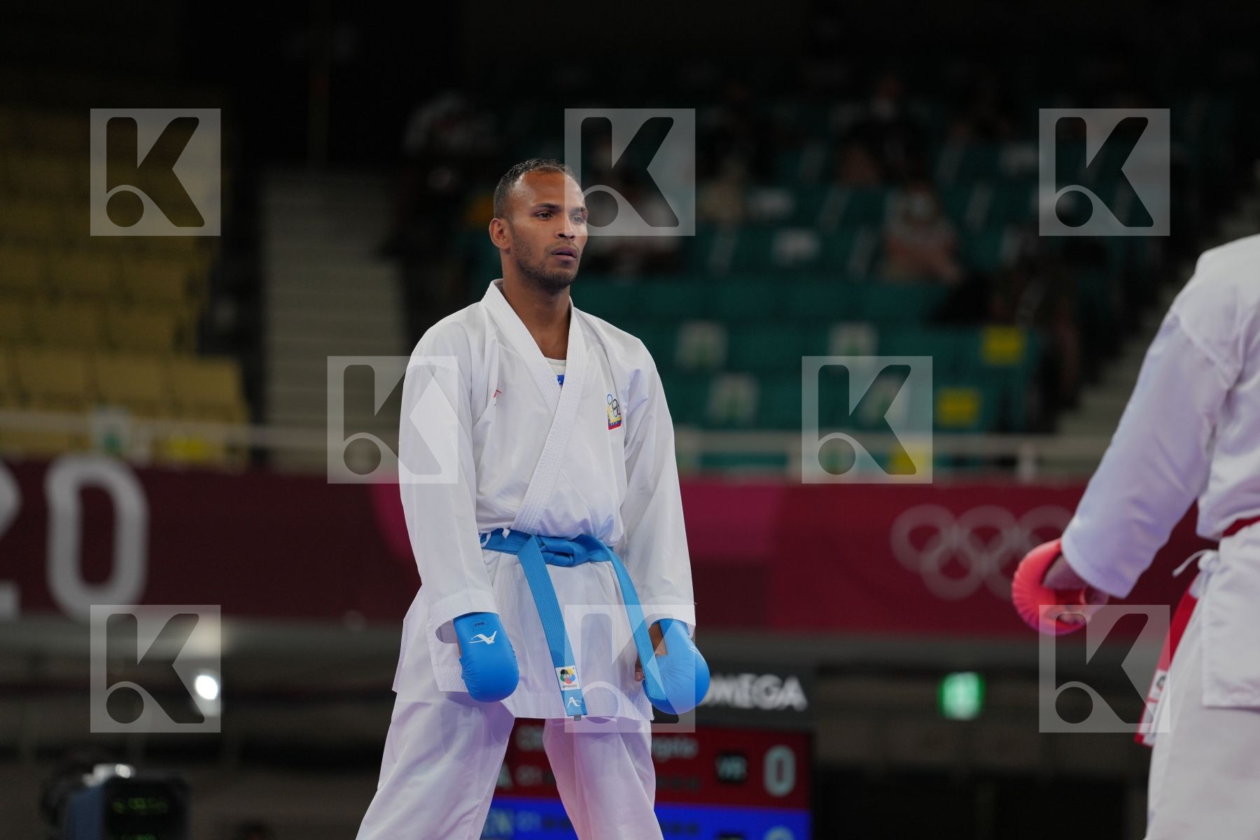 Crescenzo Angelo (Italy) - Kumite Male -67kg, Madera Andres (Venezuela) - Kumite Male -67kg in Senior Kumite -67 Kg - Round Robin bout