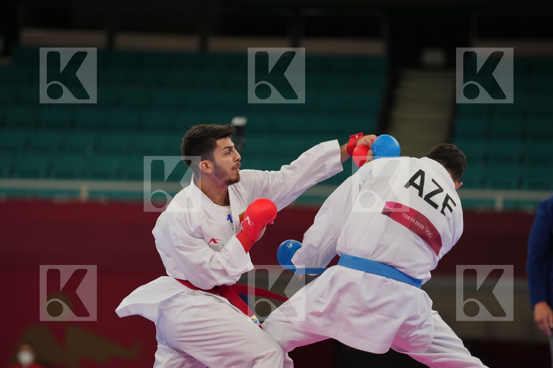 Samdan Eray (Turkey) - Kumite Male -67kg, Farzaliyev Firdovsi (Azerbaijan) - Kumite Male -67kg in  - Round Robin bout