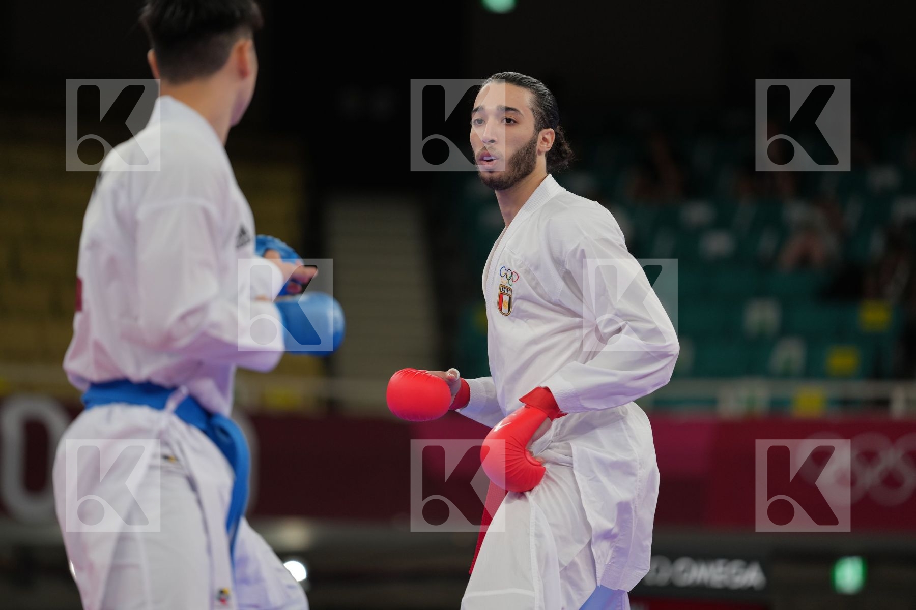 Elsawy Ali (Egypt) - Kumite Male -67kg, Sago Naoto (Japan) - Kumite Male -67kg in Senior Kumite -67 Kg - Round Robin bout