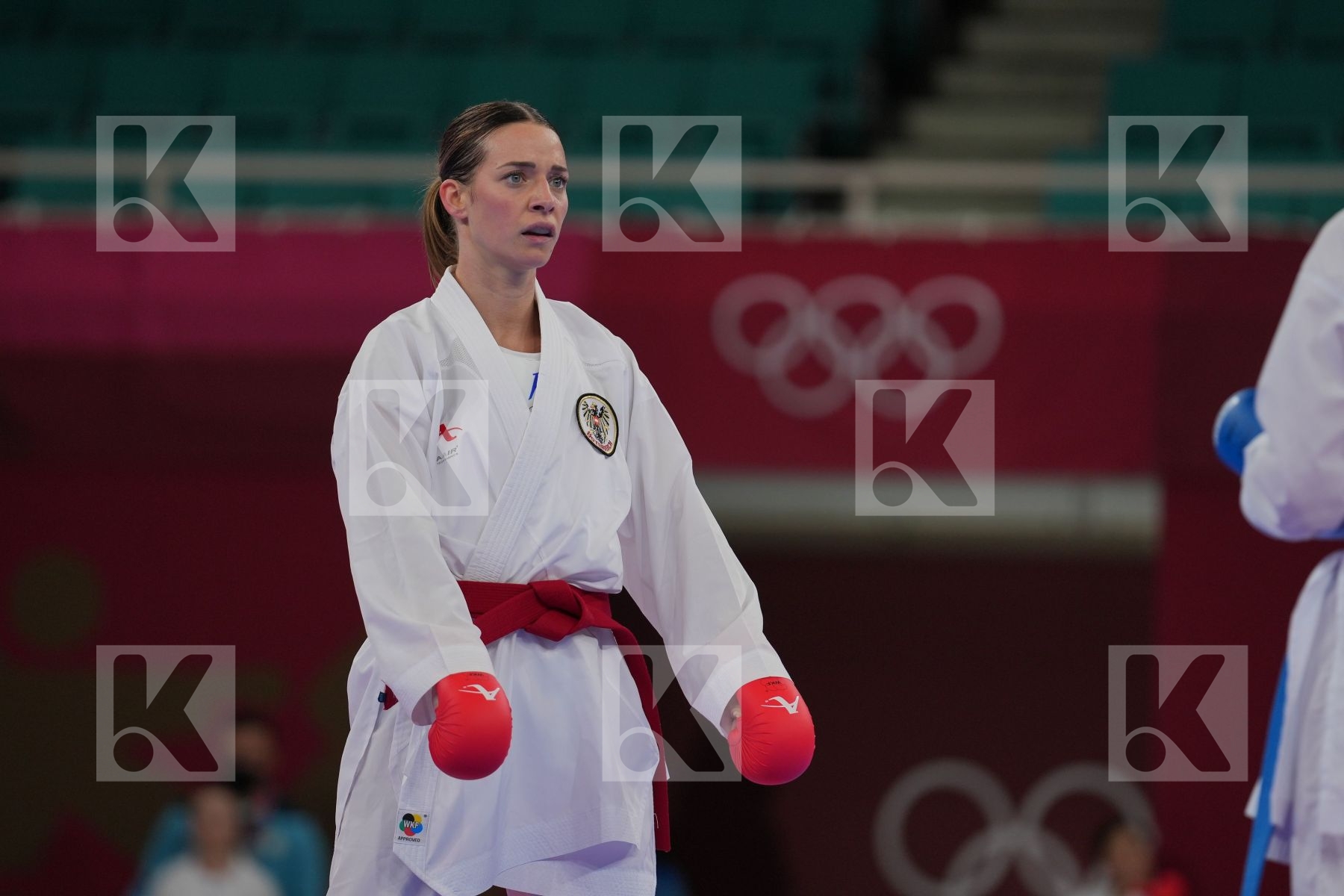 Plank Bettina (Austria) - Kumite Female -55kg, Terliuga Anzhelika (Ukraine) - Kumite Female -55kg in Senior Kumite -55 Kg - Round Robin bout