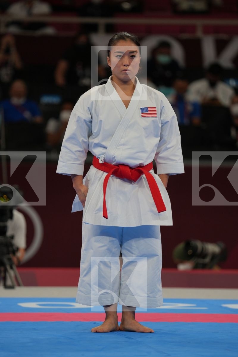 Kokumai Sakura (United States of America) - Kata Female in Senior Female Kata - Semifinal bout
